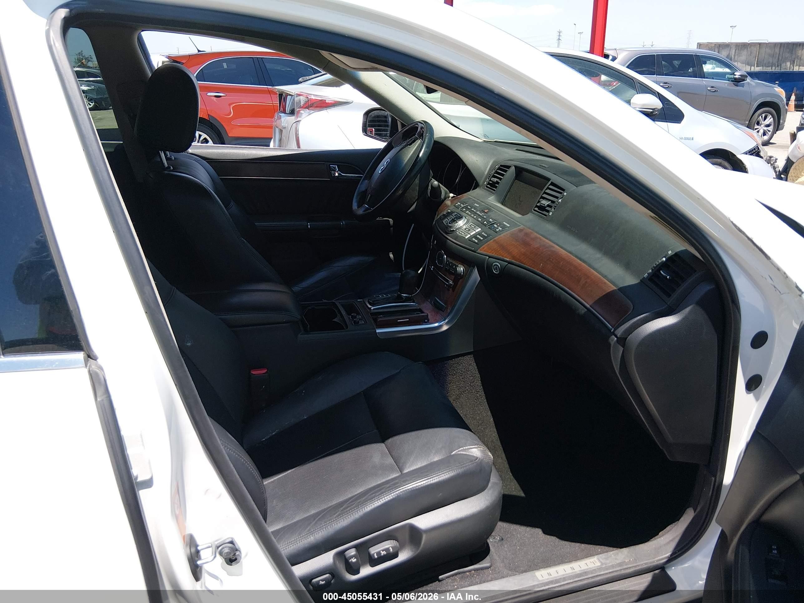 2008 Infiniti M35   Белый vin: JNKAY01E08M607977