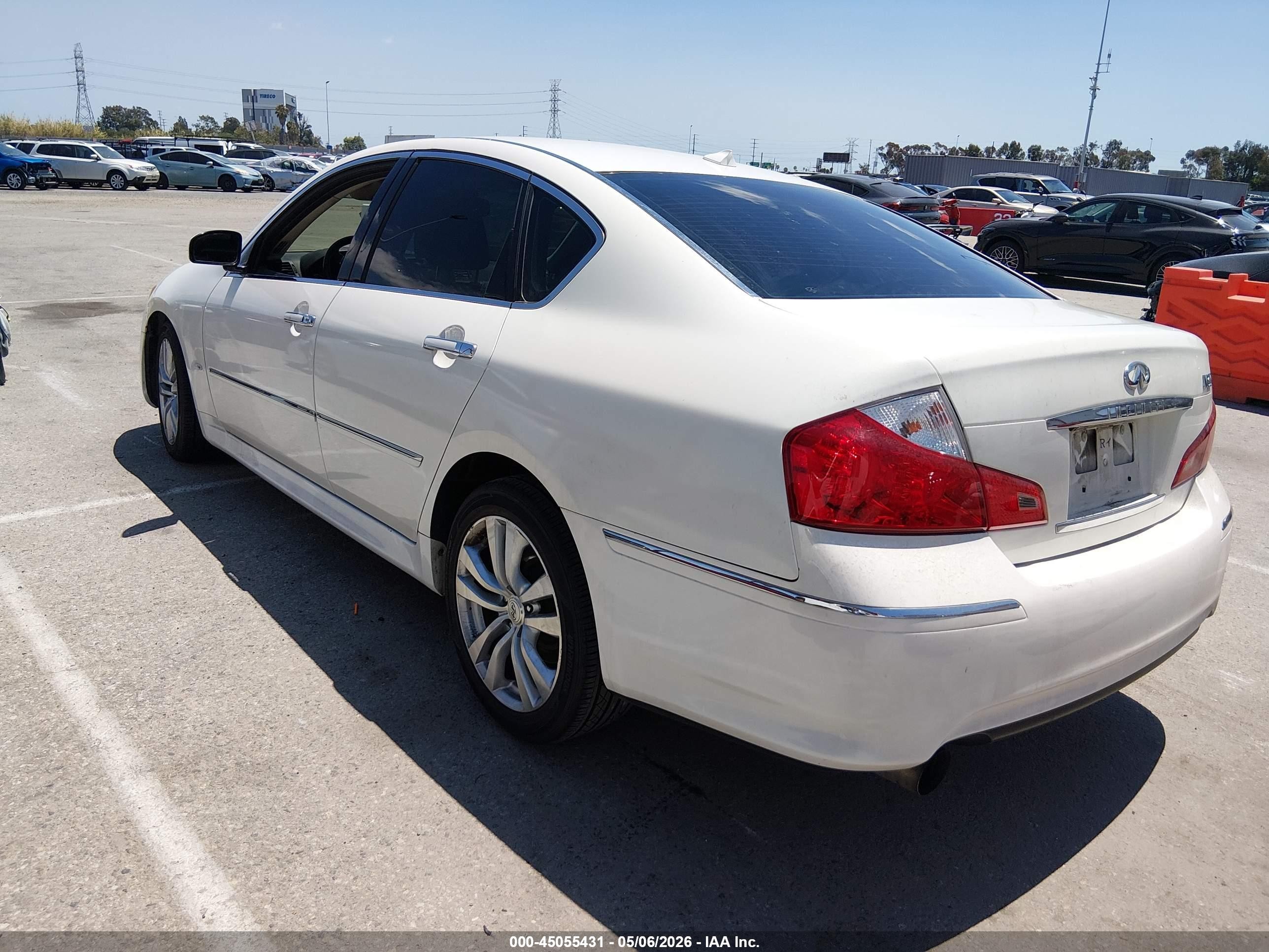 2008 Infiniti M35   Белый vin: JNKAY01E08M607977