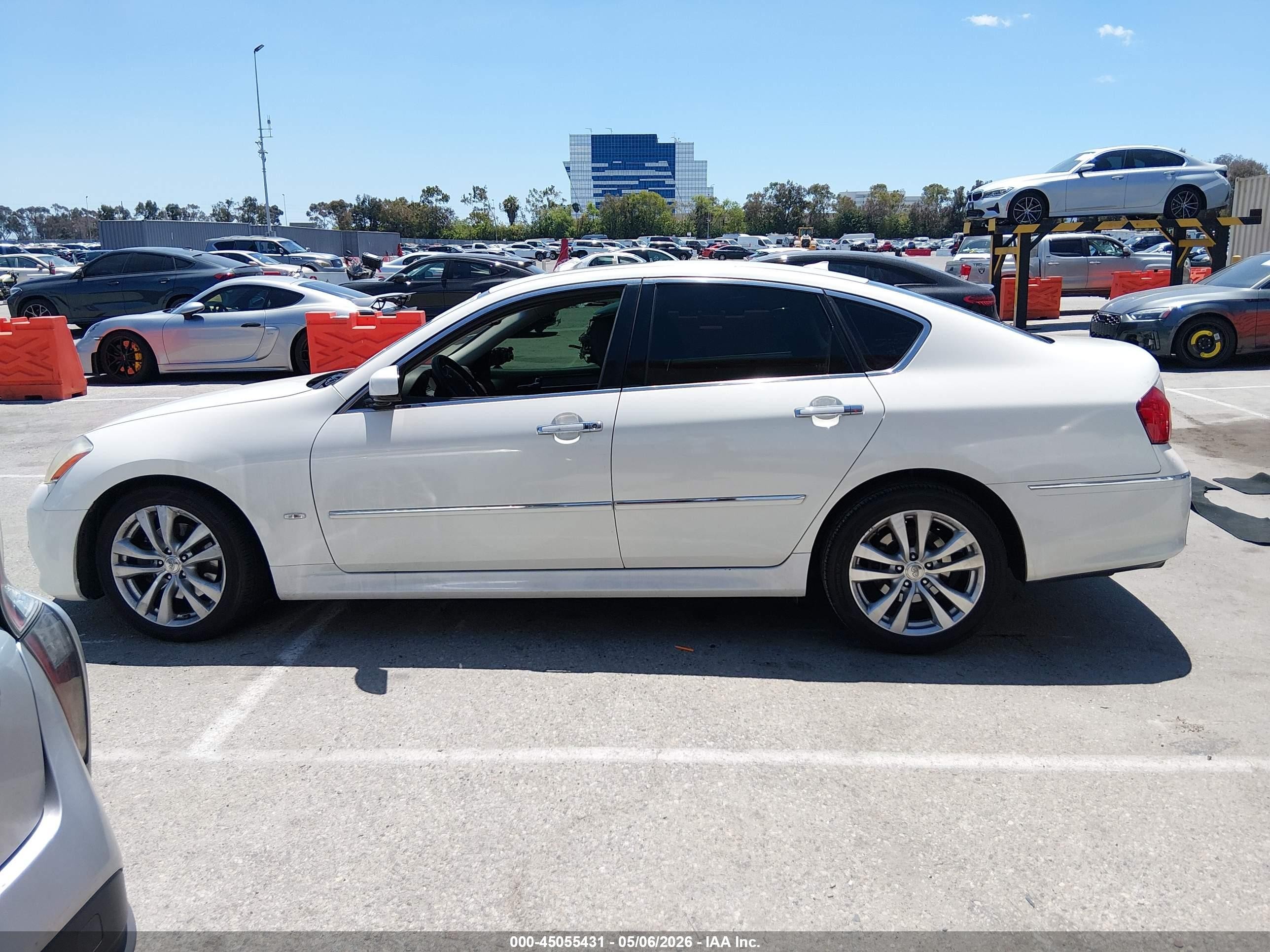 2008 Infiniti M35   Белый vin: JNKAY01E08M607977