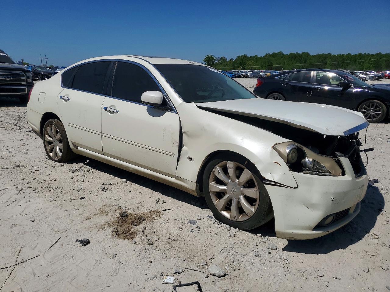2006 Infiniti M35 Base White vin: JNKAY01E16M108103