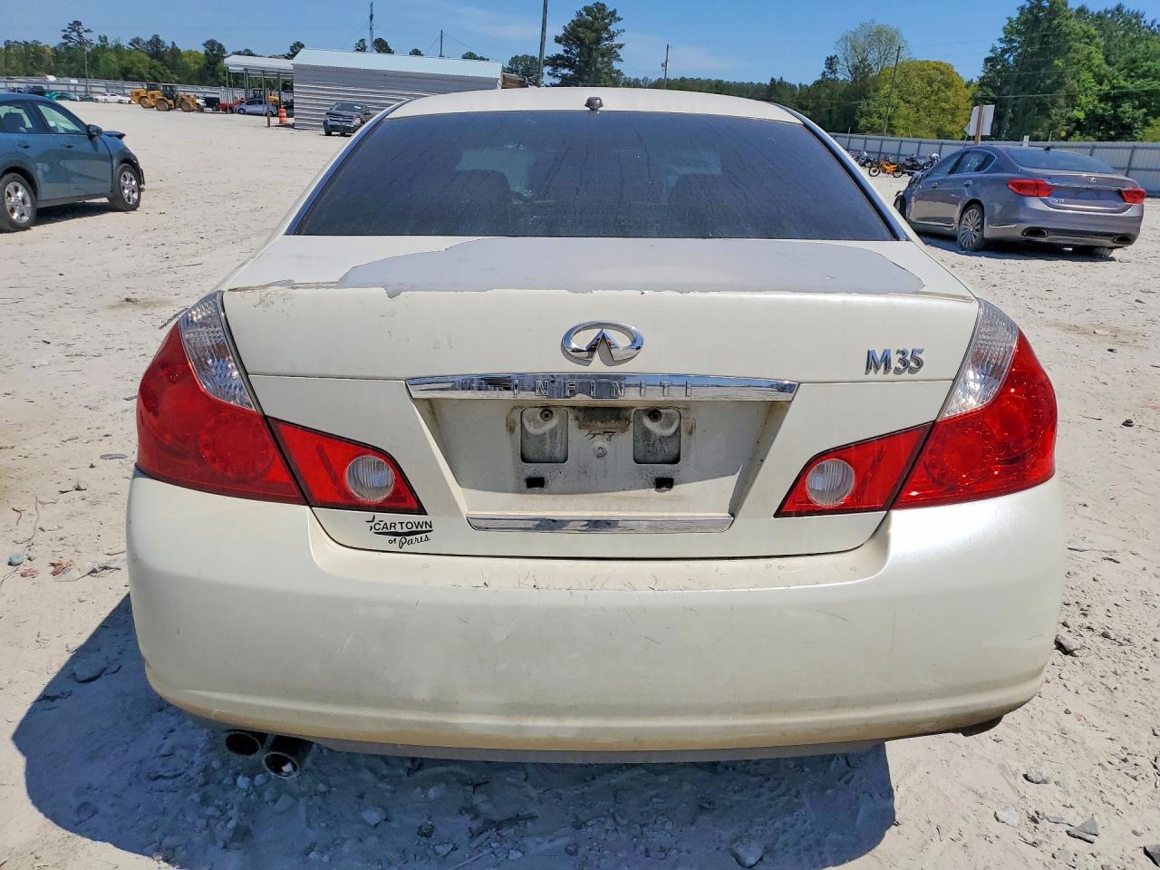 2006 Infiniti M35 Base White vin: JNKAY01E16M108103