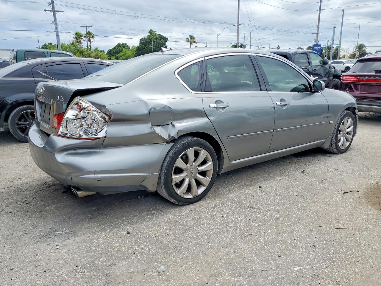 2006 Infiniti M35 Base Gray vin: JNKAY01E16M117660