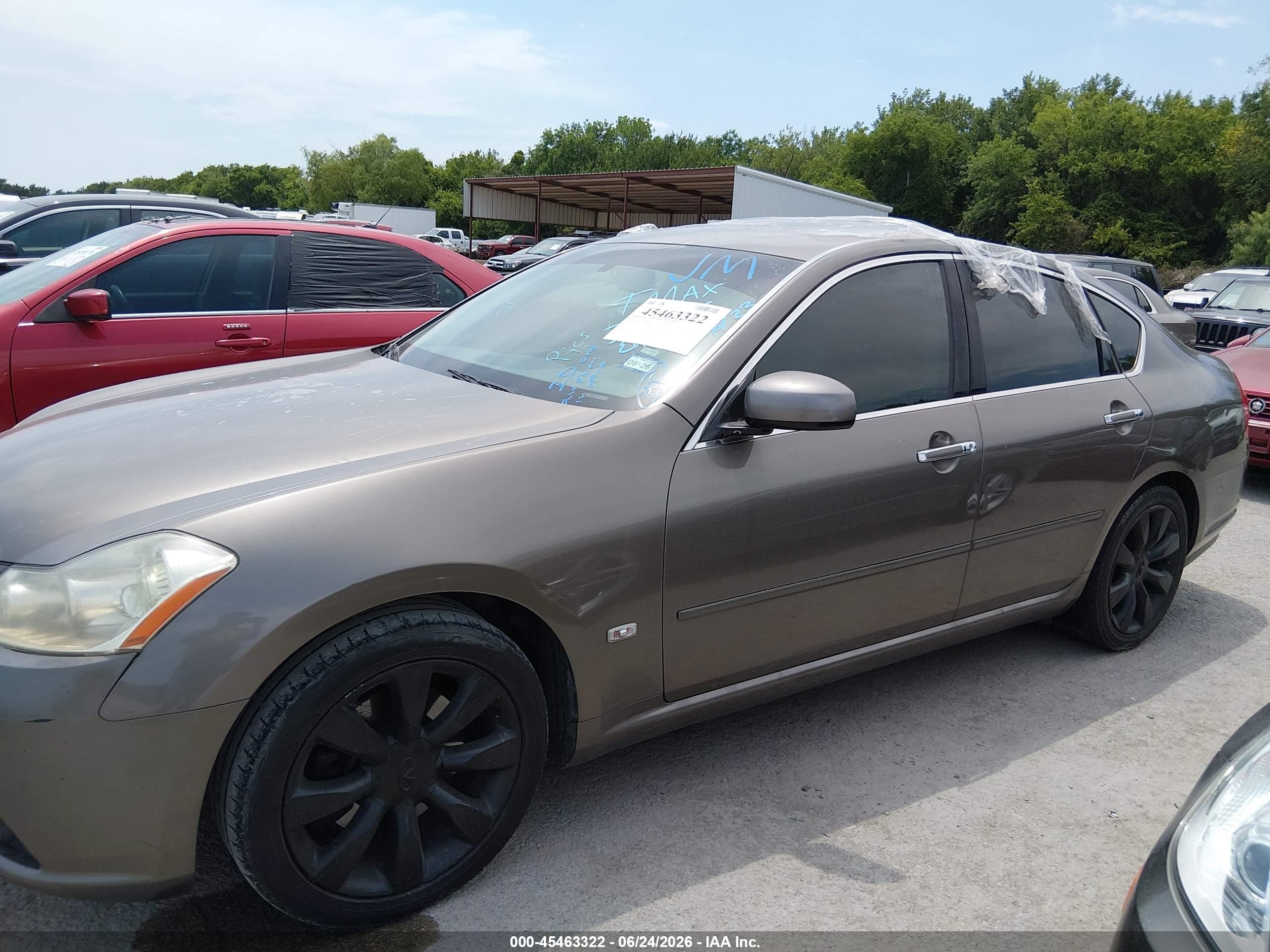 2007 Infiniti M35   Зеленый vin: JNKAY01E17M305905