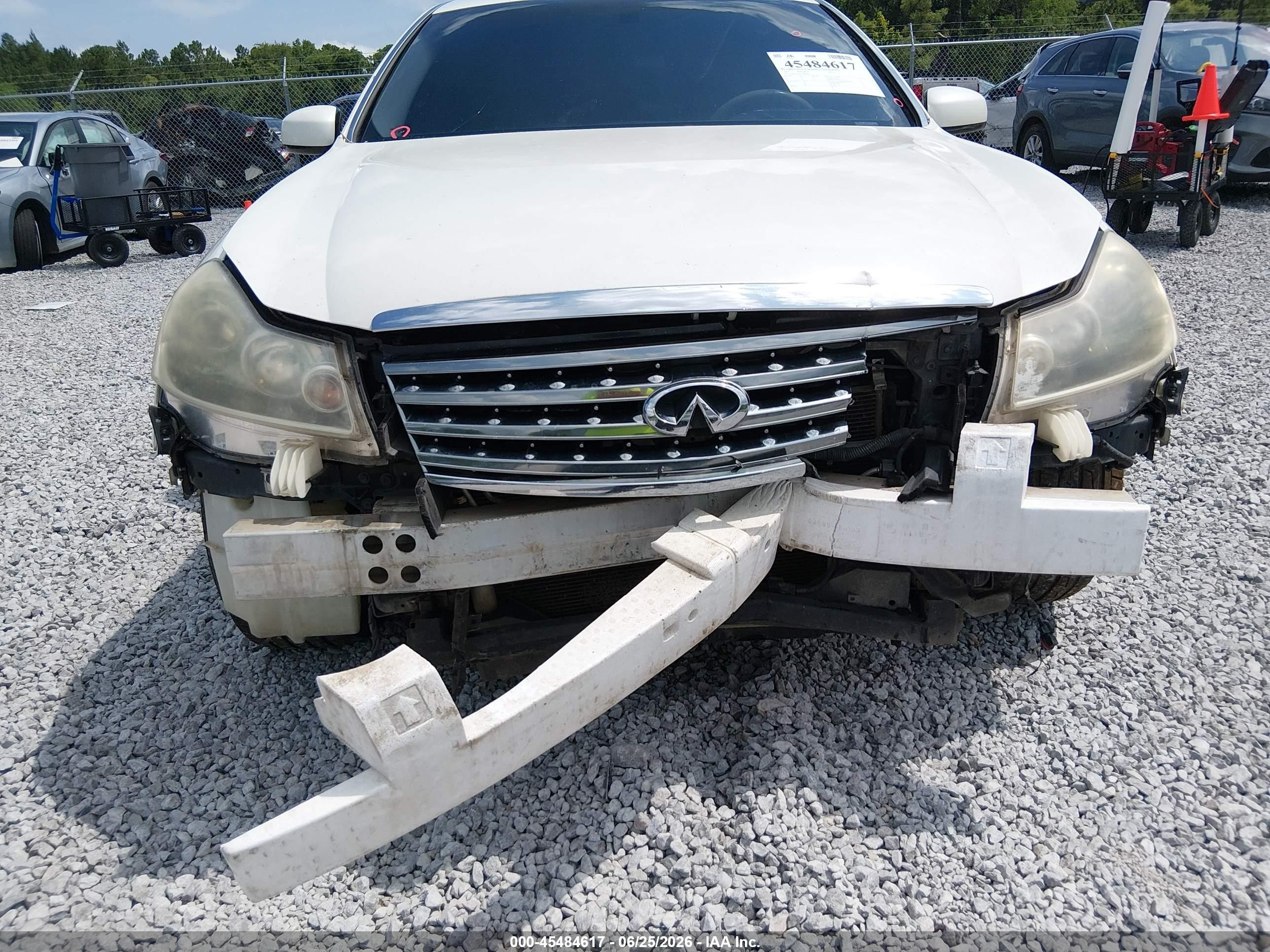 2007 Infiniti M35   White vin: JNKAY01E17M309551