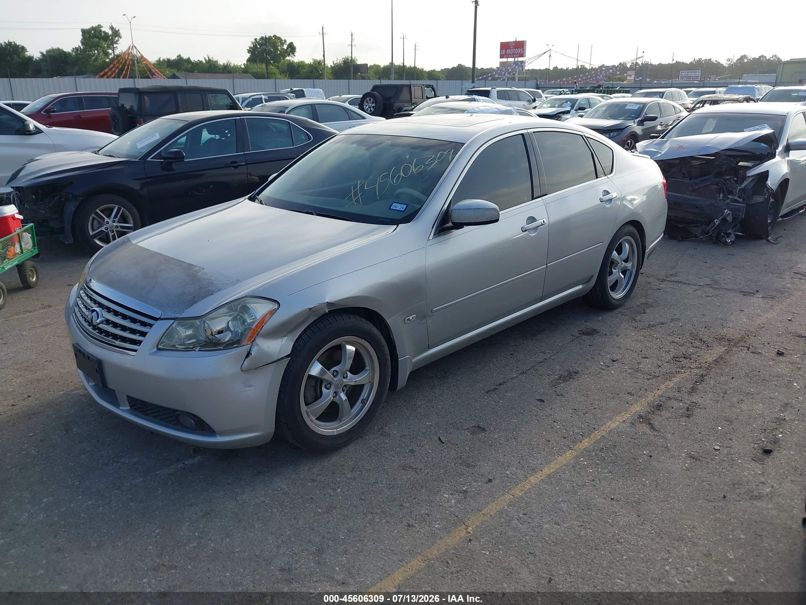 2007 Infiniti M35   Silver vin: JNKAY01E17M312935