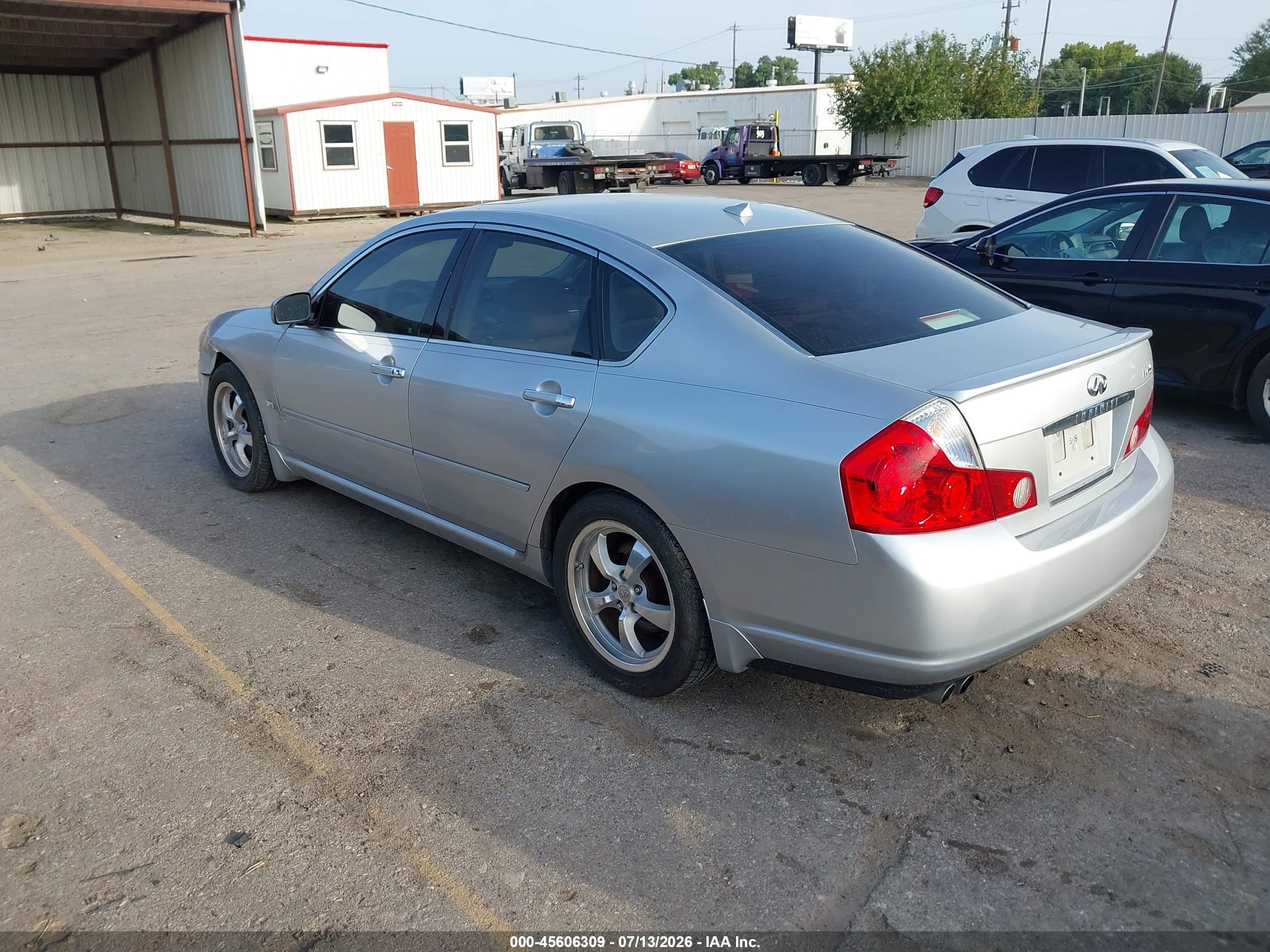2007 Infiniti M35   Silver vin: JNKAY01E17M312935