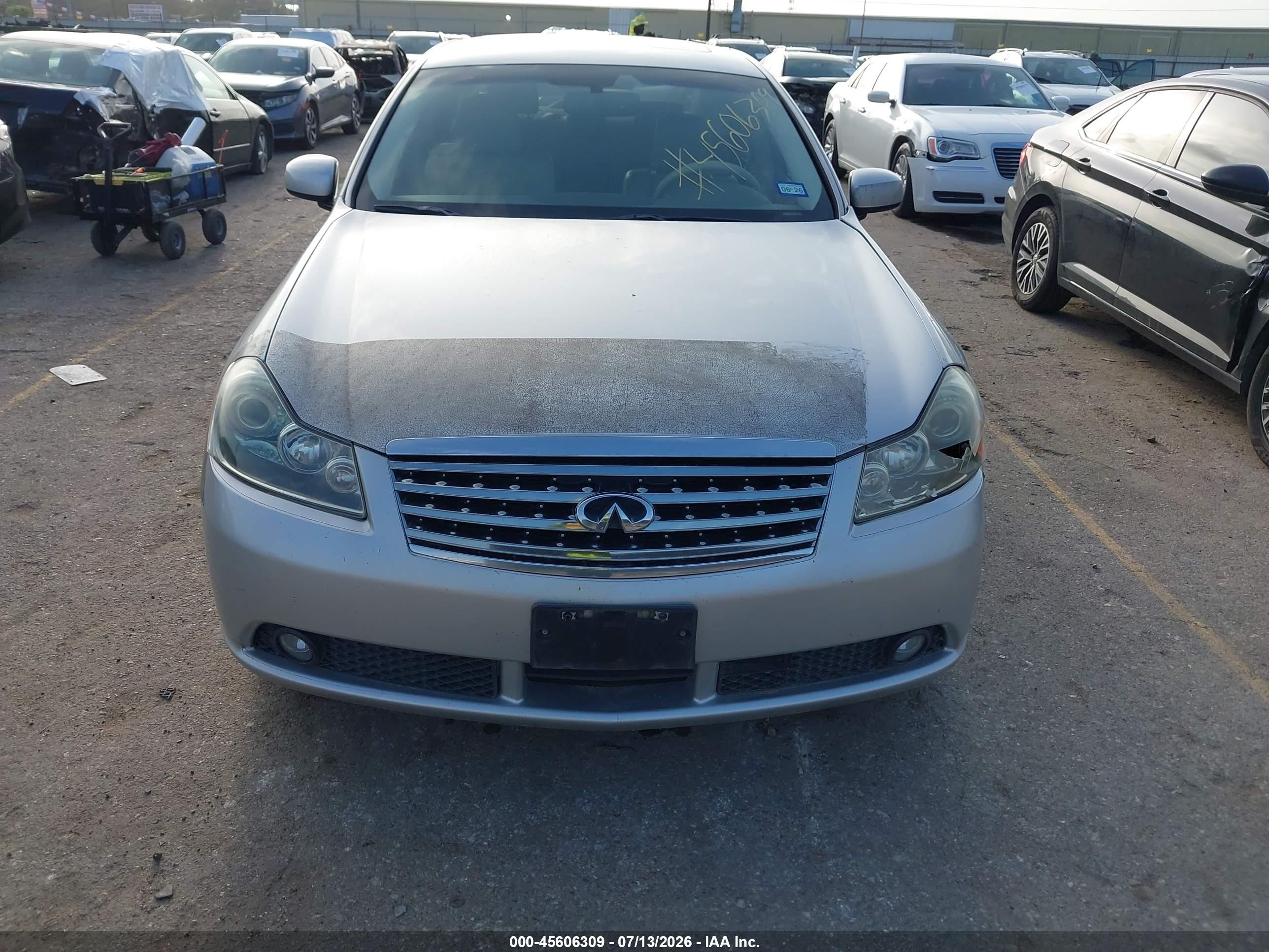2007 Infiniti M35   Silver vin: JNKAY01E17M312935