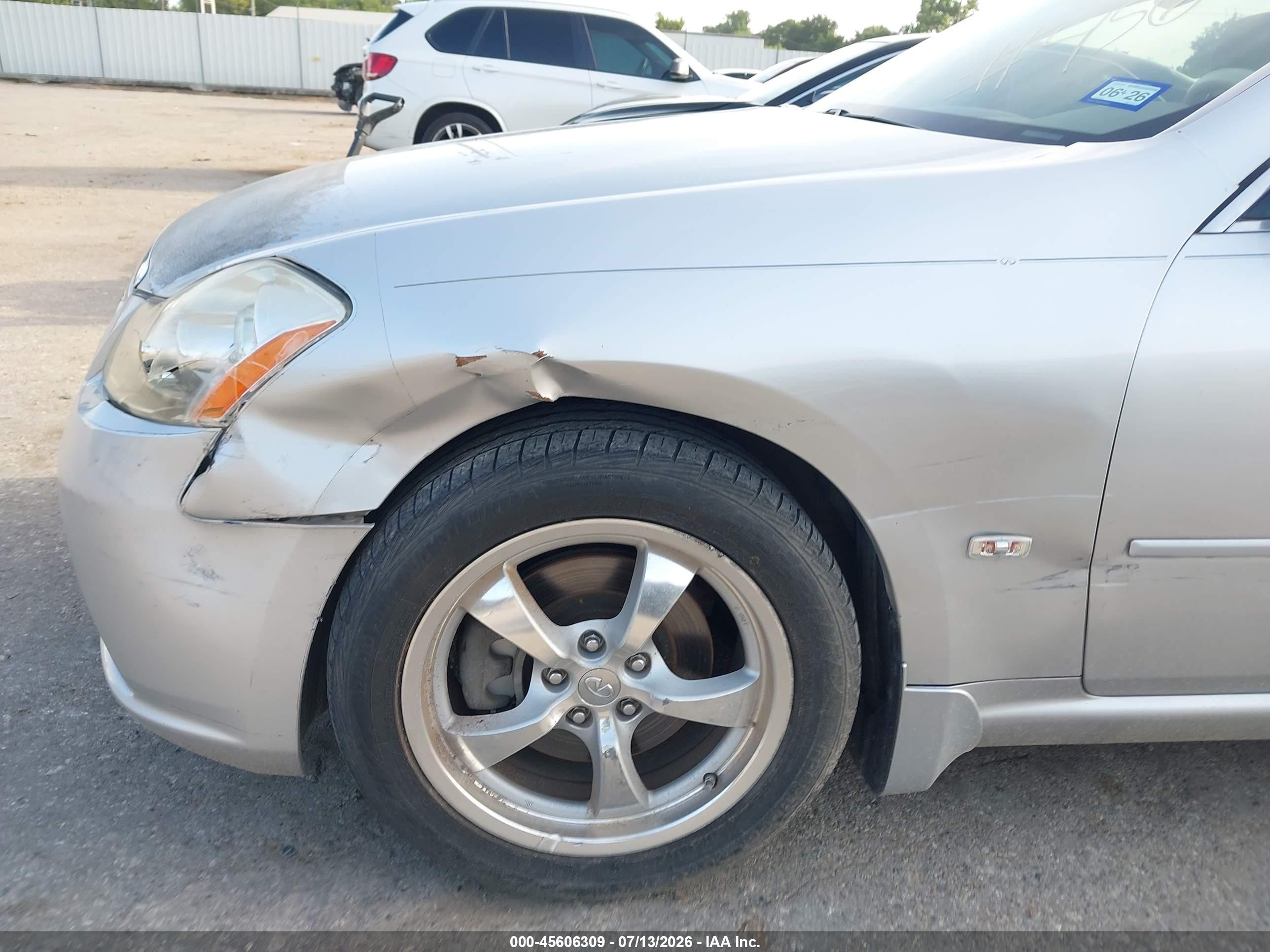 2007 Infiniti M35   Silver vin: JNKAY01E17M312935