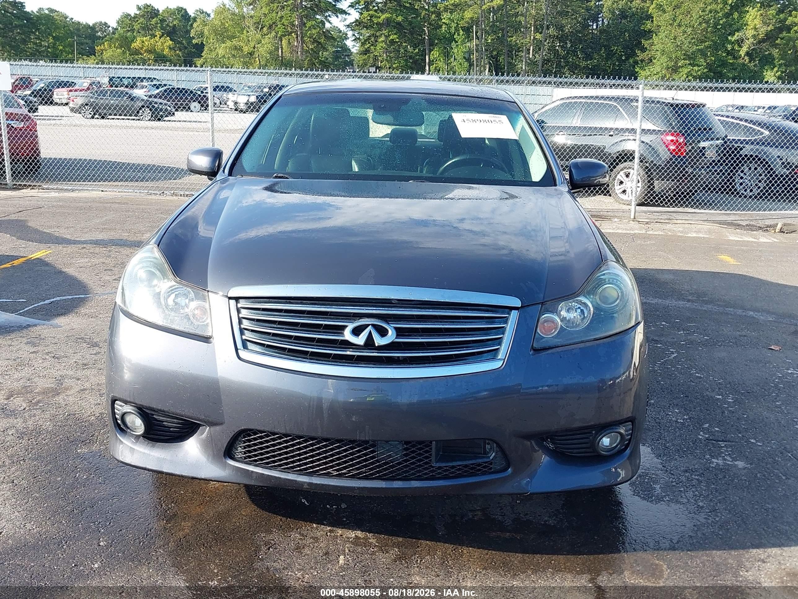 2008 Infiniti M35   Gray vin: JNKAY01E18M600293