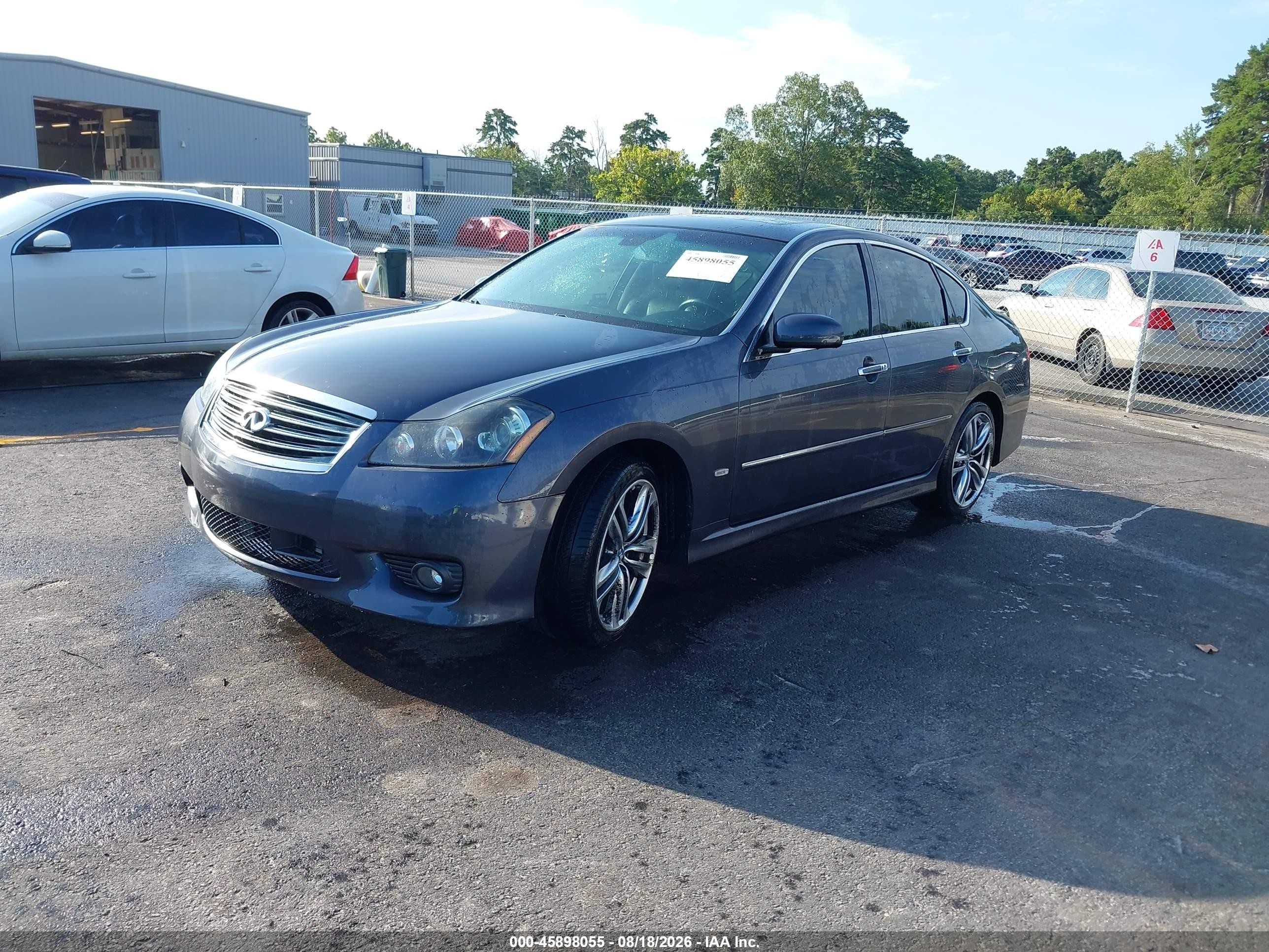 2008 Infiniti M35   Gray vin: JNKAY01E18M600293