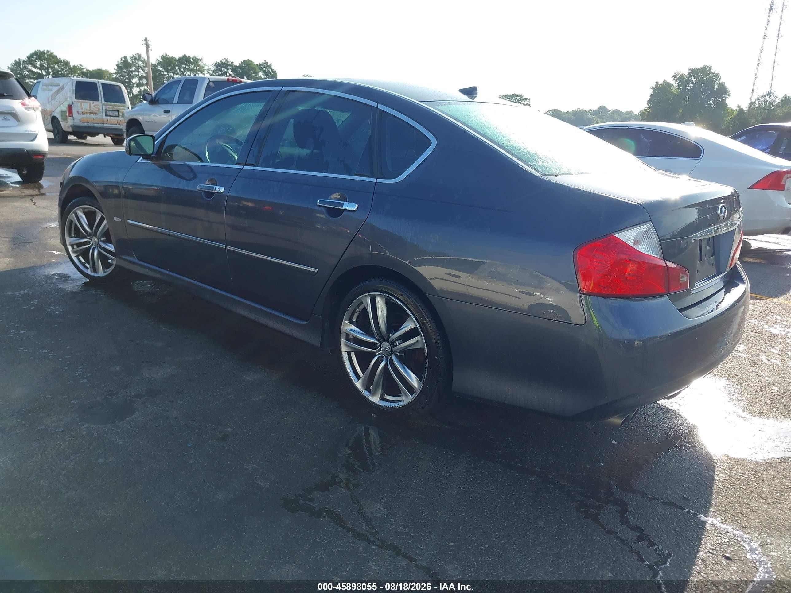 2008 Infiniti M35   Gray vin: JNKAY01E18M600293