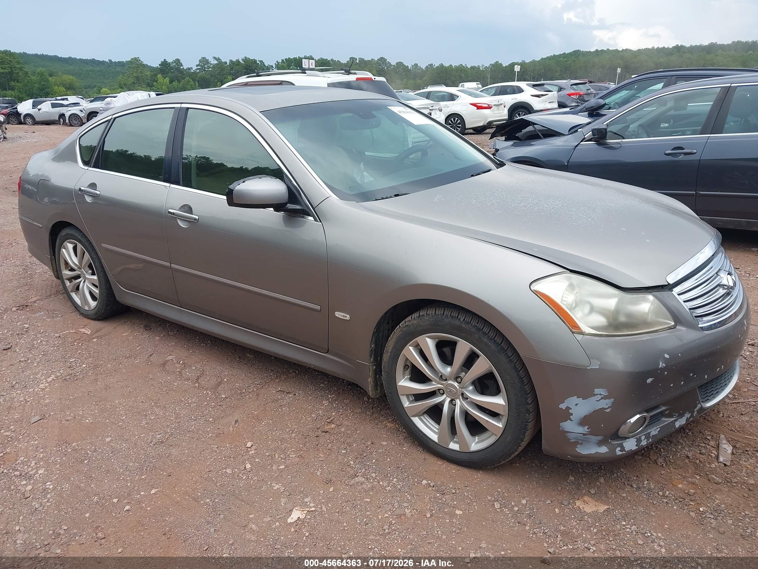 2008 Infiniti M35   Серый vin: JNKAY01E18M605848