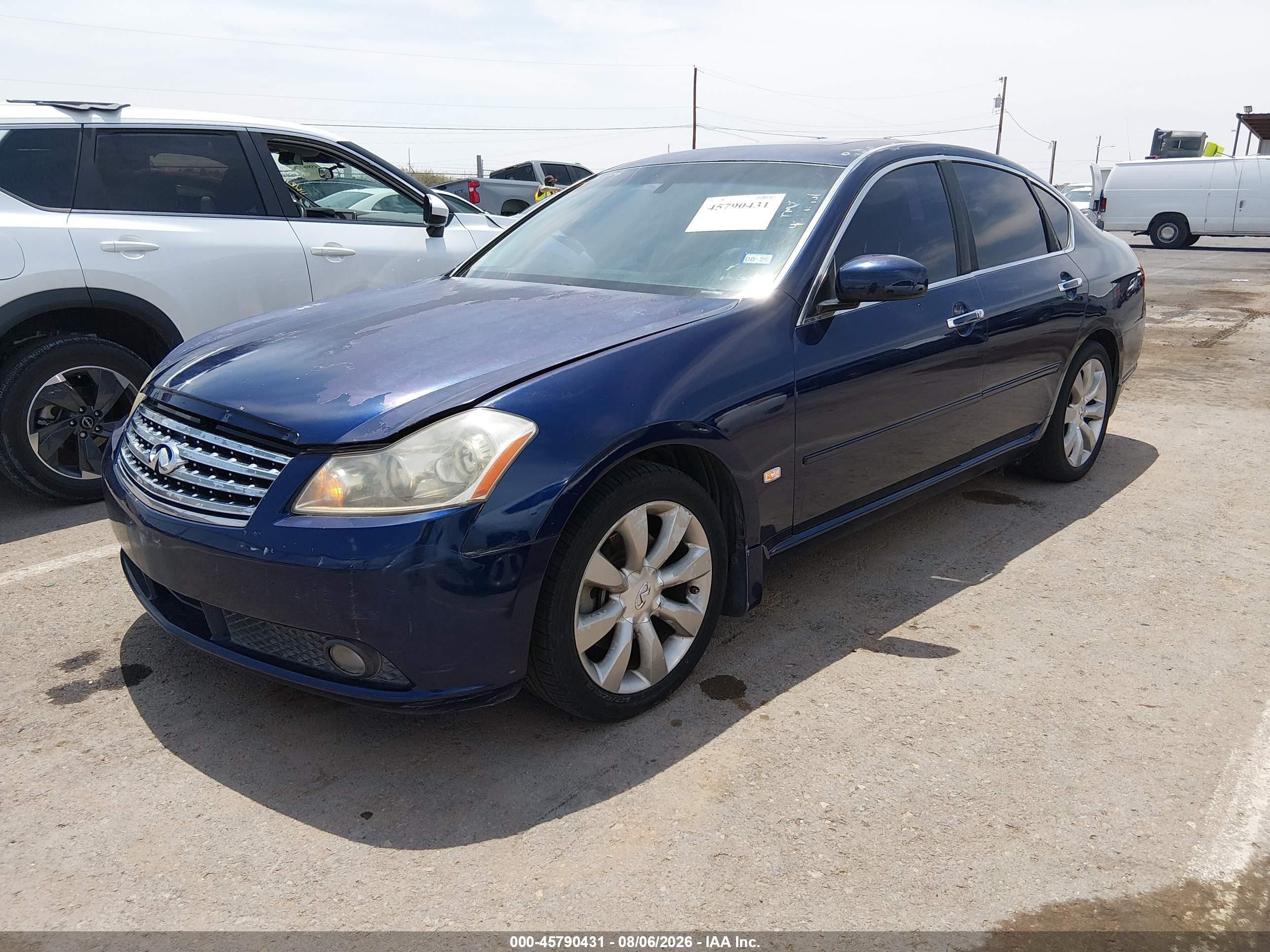 2006 Infiniti M35   Dark Blue vin: JNKAY01E26M102441