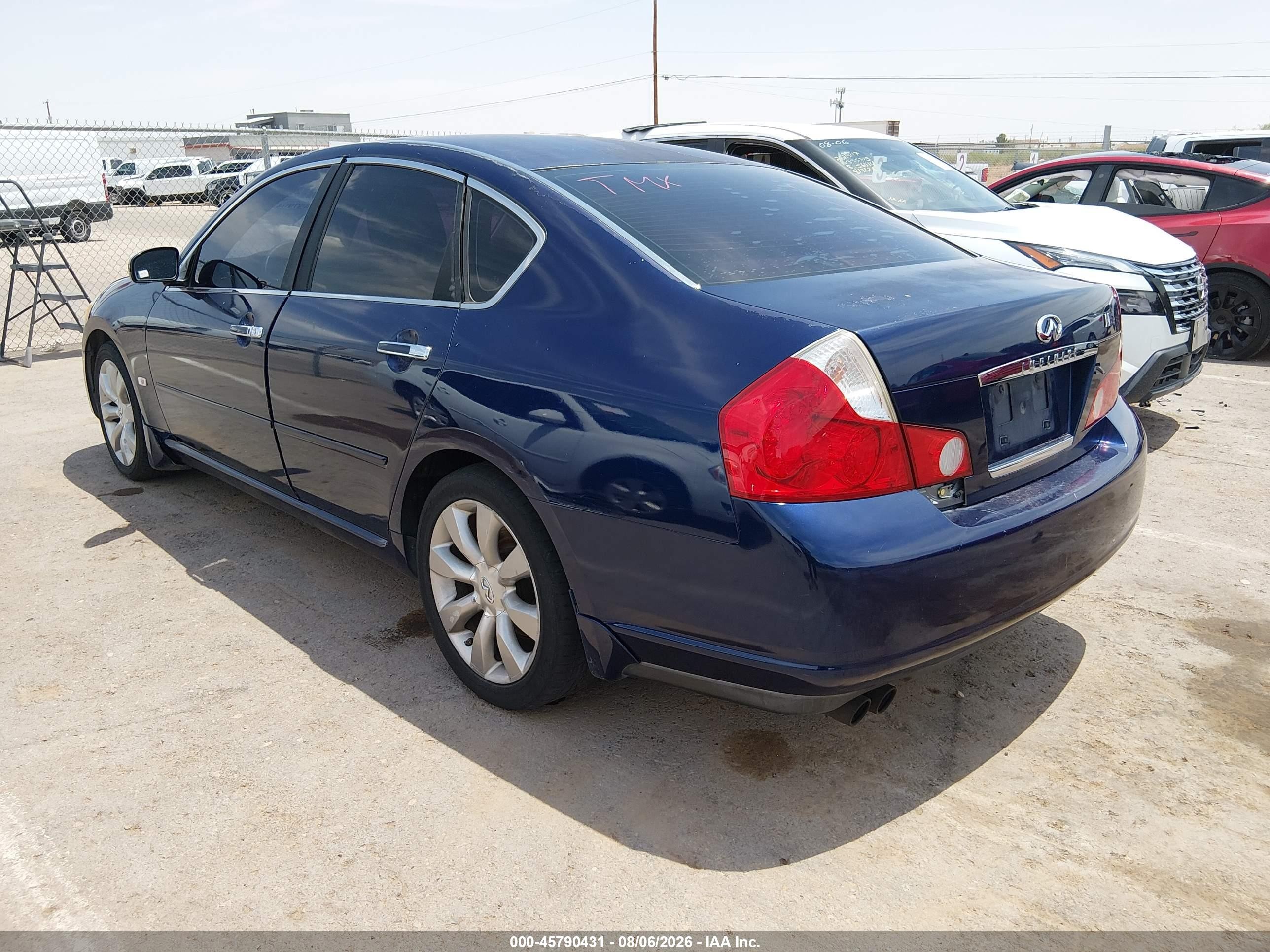 2006 Infiniti M35   Dark Blue vin: JNKAY01E26M102441