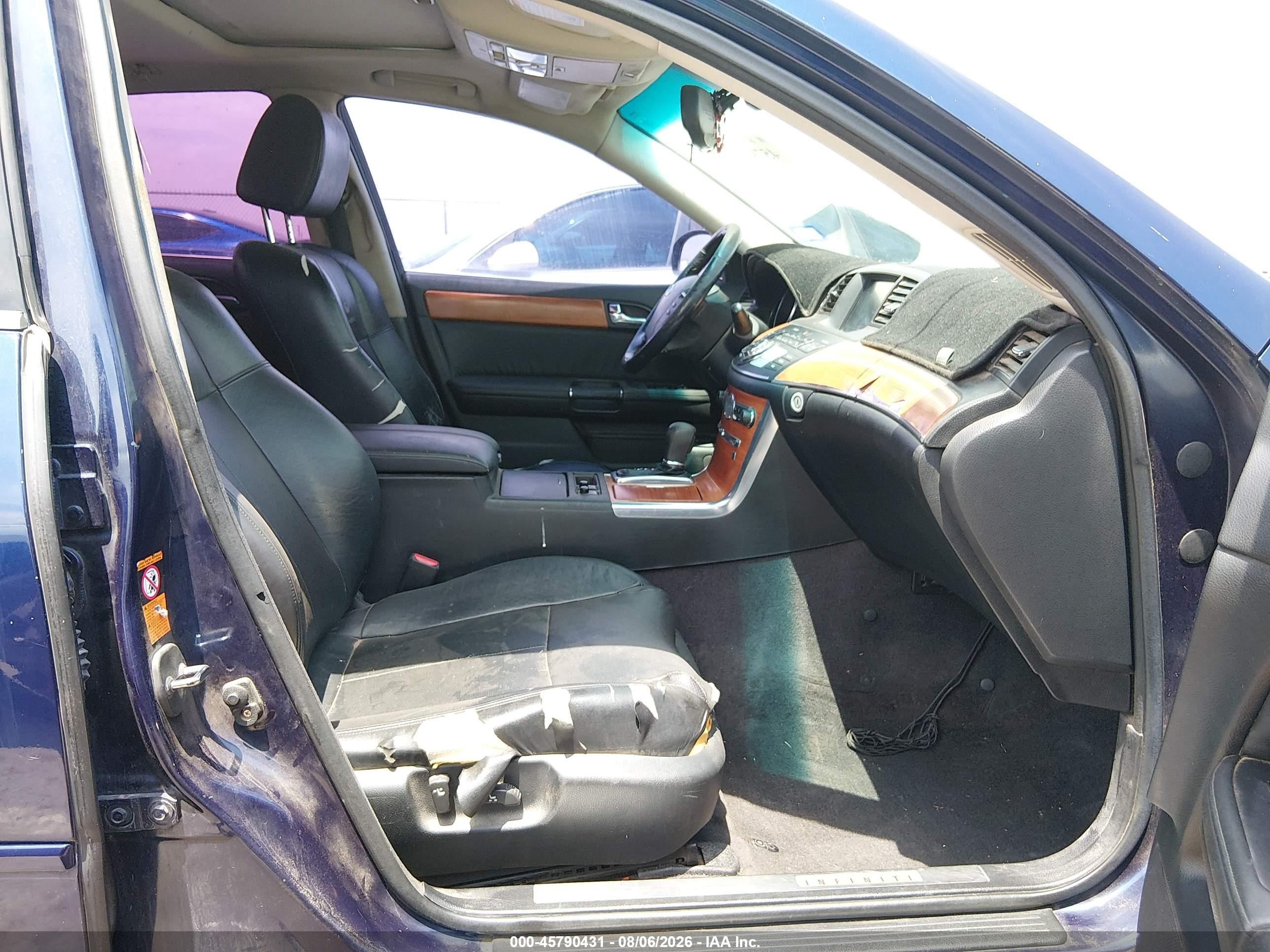 2006 Infiniti M35   Dark Blue vin: JNKAY01E26M102441