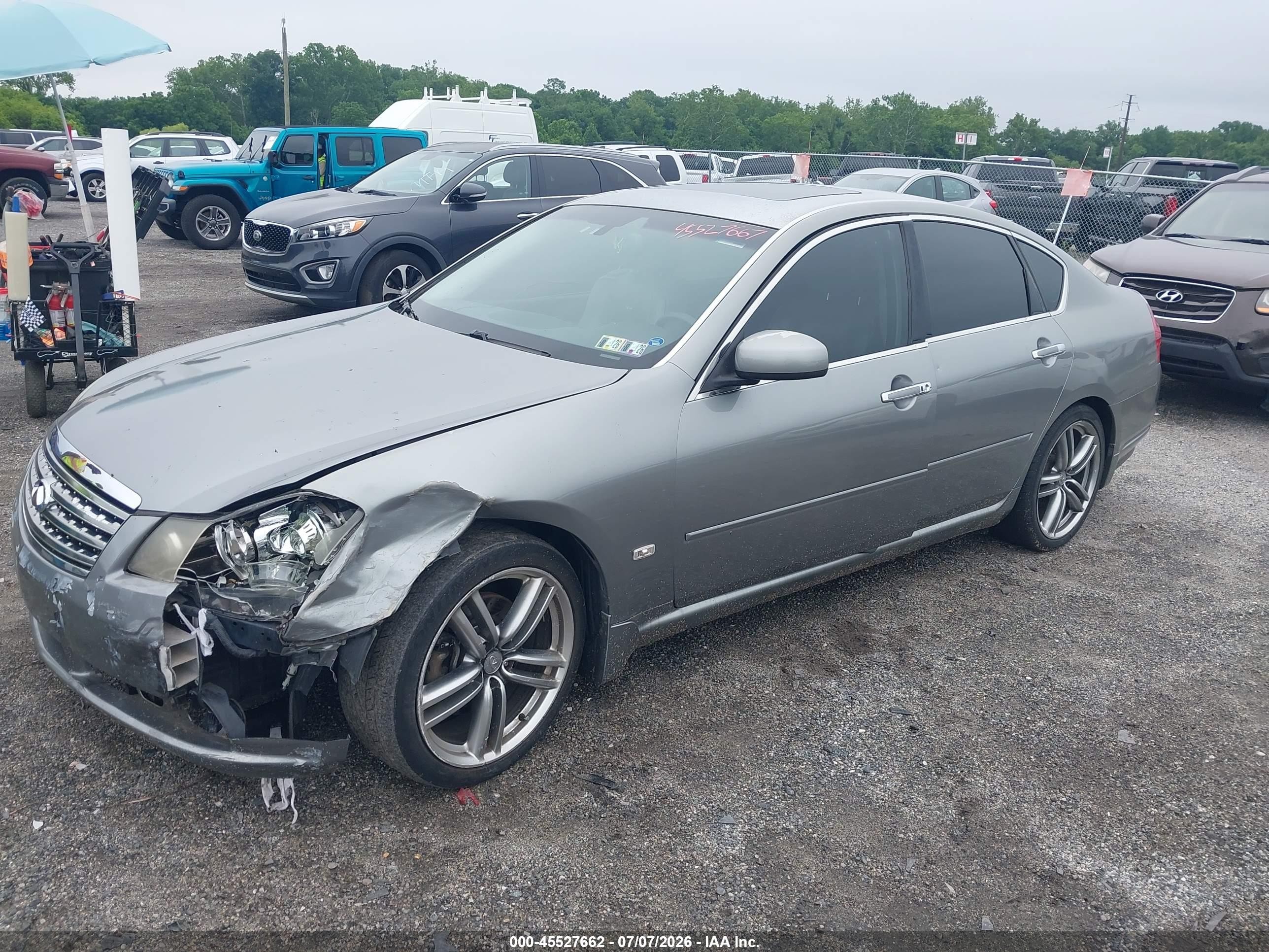 2006 Infiniti M35 Sport Gray vin: JNKAY01E26M105128