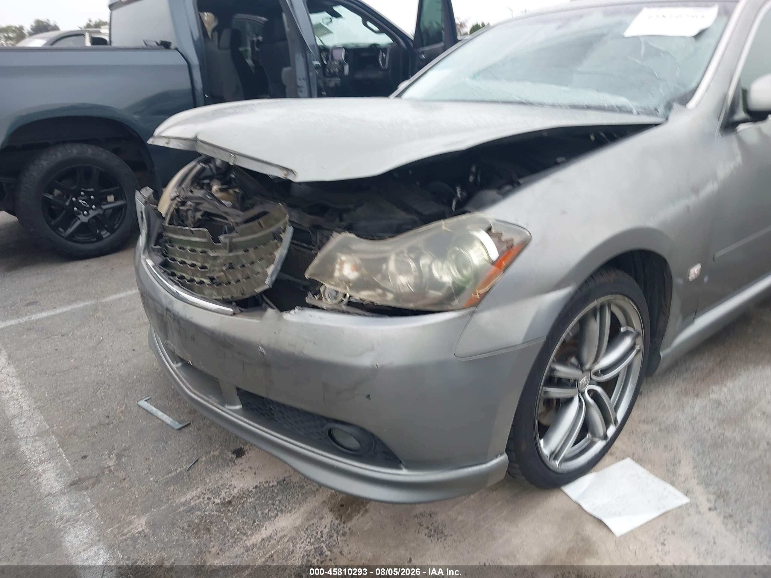 2006 Infiniti M35 Sport Gray vin: JNKAY01E26M109664