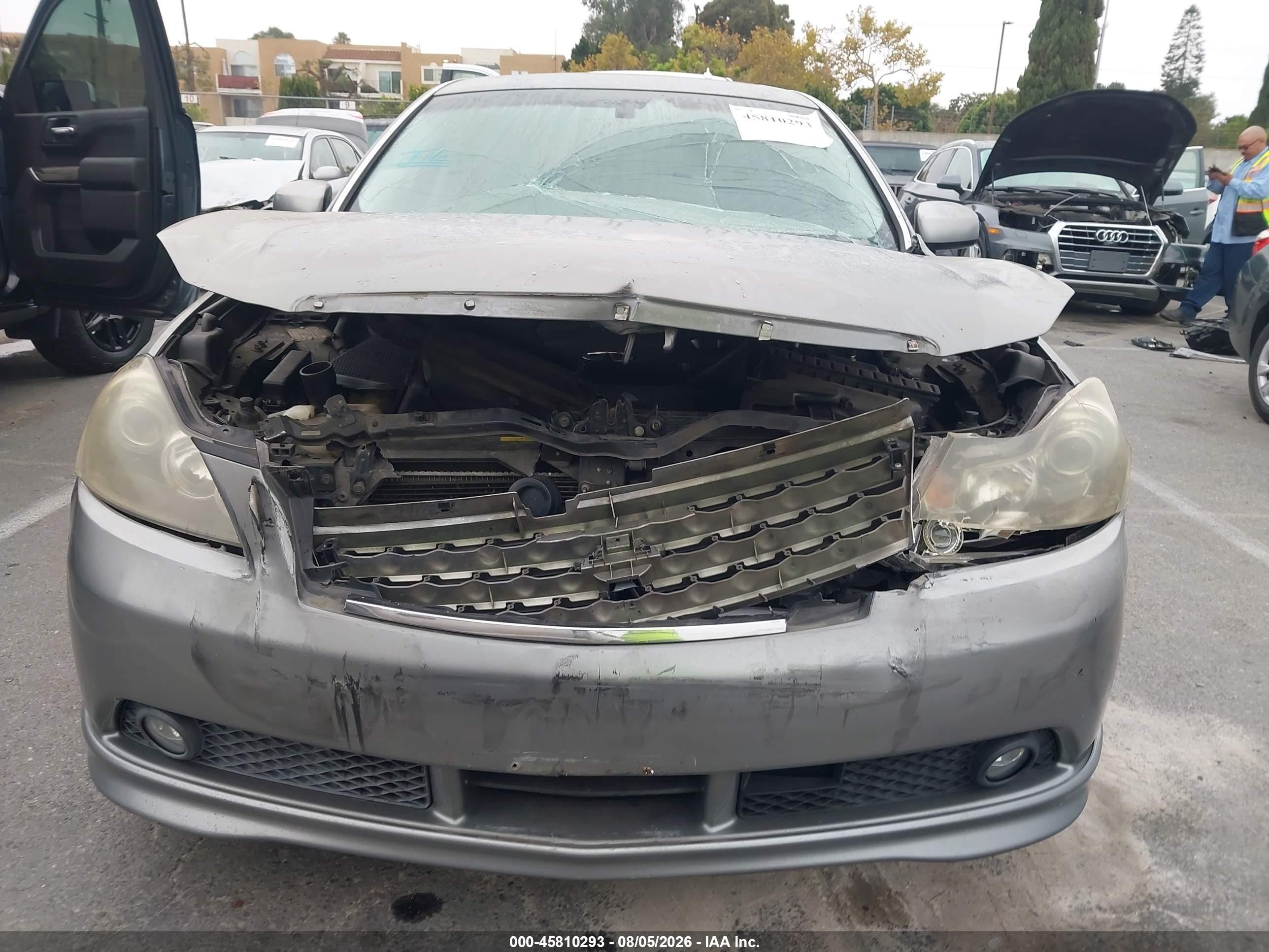2006 Infiniti M35 Sport Gray vin: JNKAY01E26M109664