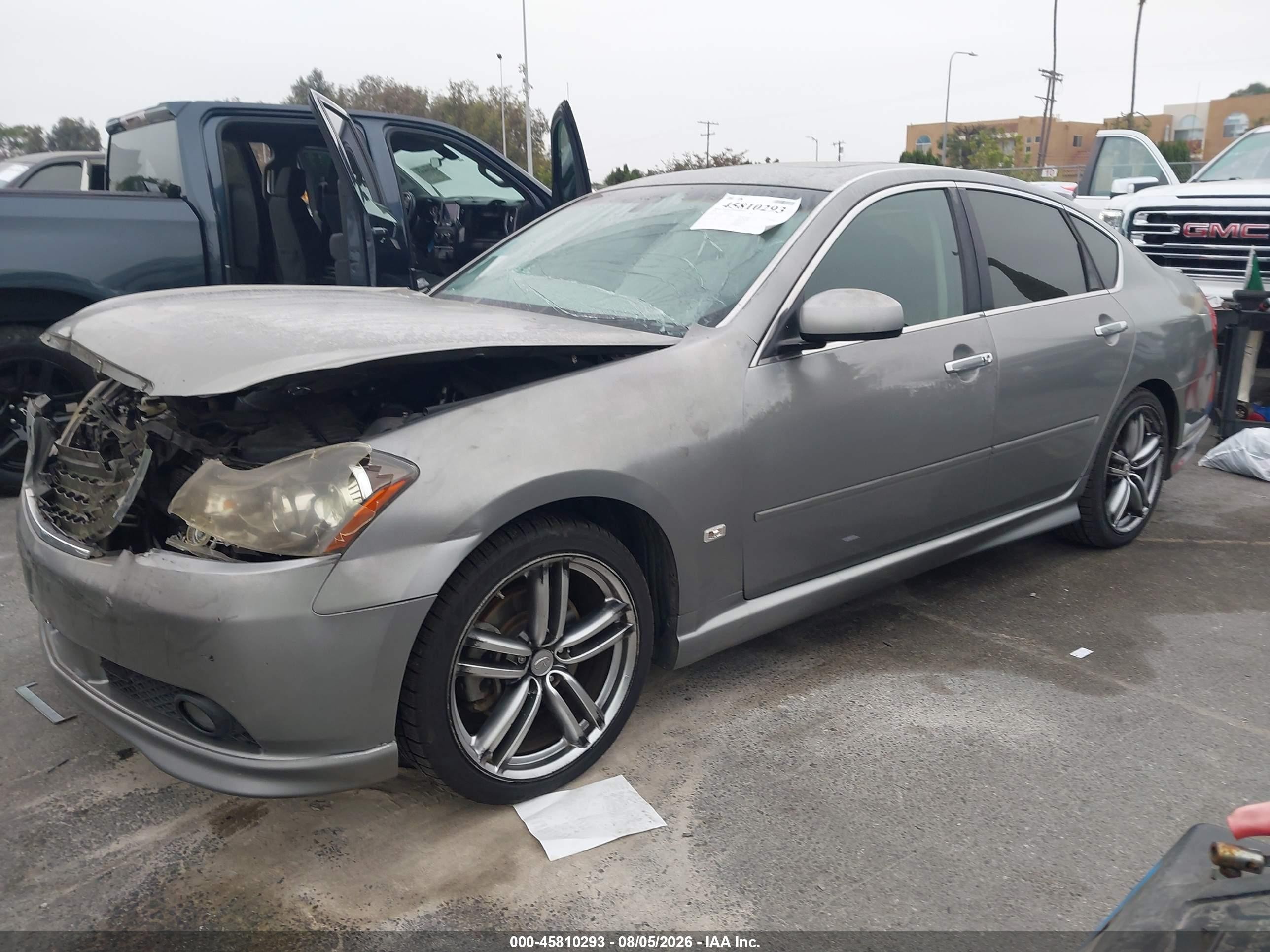 2006 Infiniti M35 Sport Gray vin: JNKAY01E26M109664
