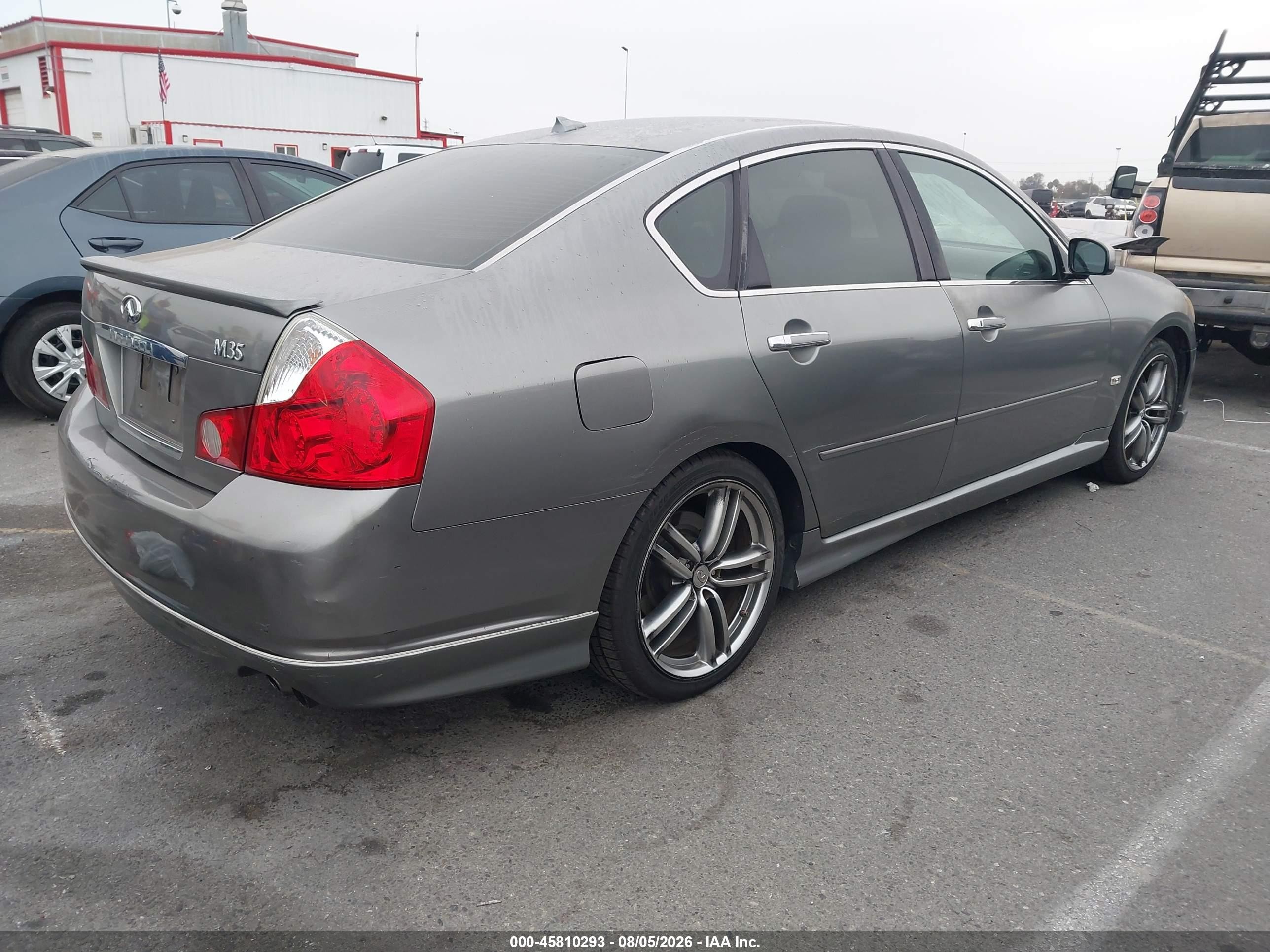 2006 Infiniti M35 Sport Gray vin: JNKAY01E26M109664
