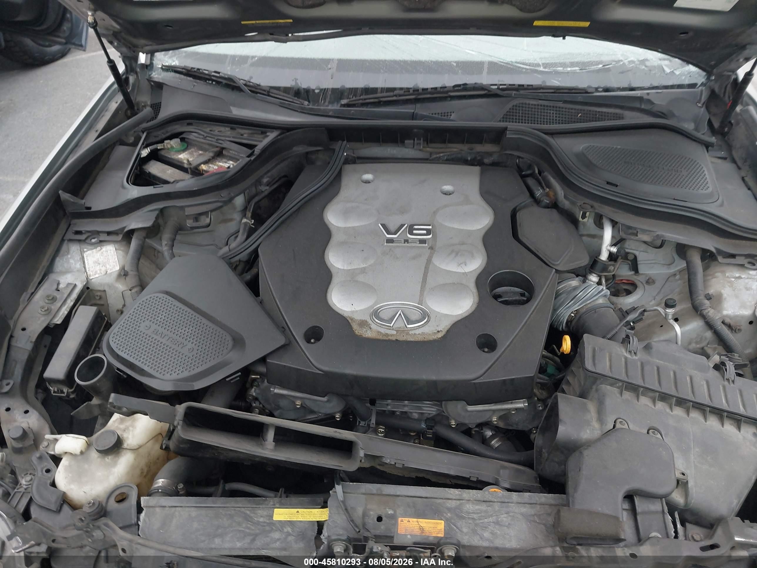 2006 Infiniti M35 Sport Gray vin: JNKAY01E26M109664