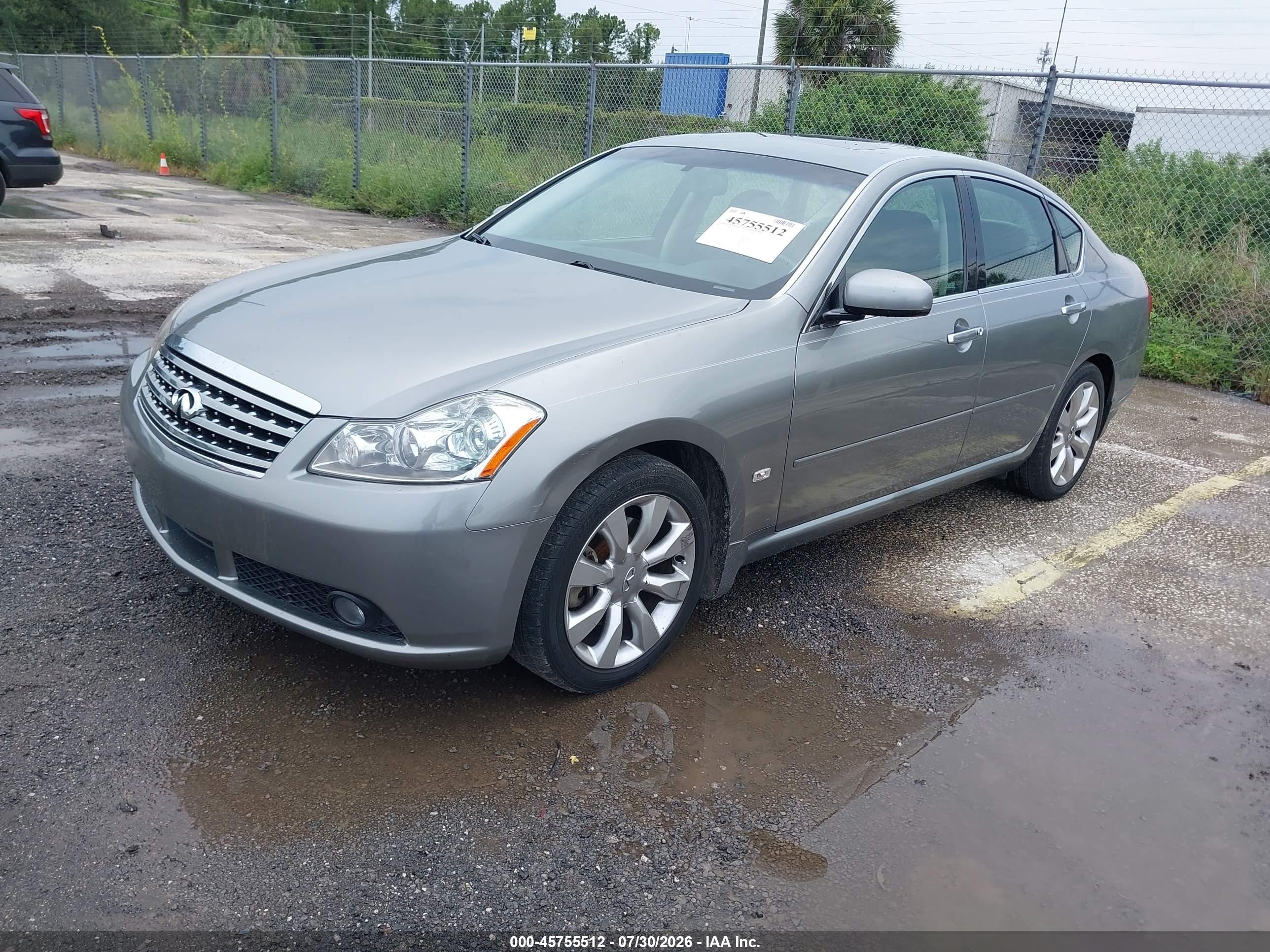 2007 Infiniti M35 Sport Gray vin: JNKAY01E27M307792
