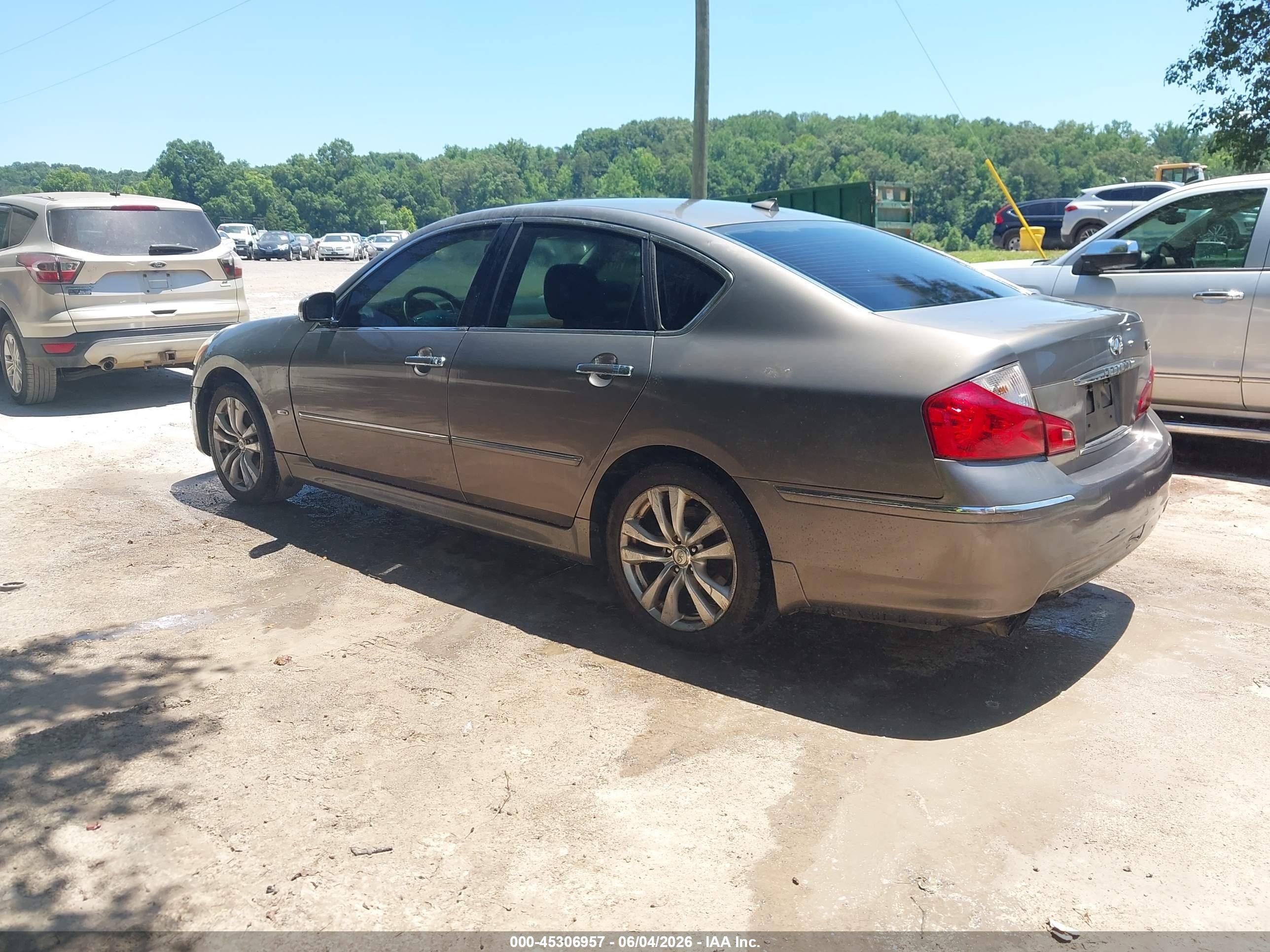 2008 Infiniti M35   Gray vin: JNKAY01E28M605017