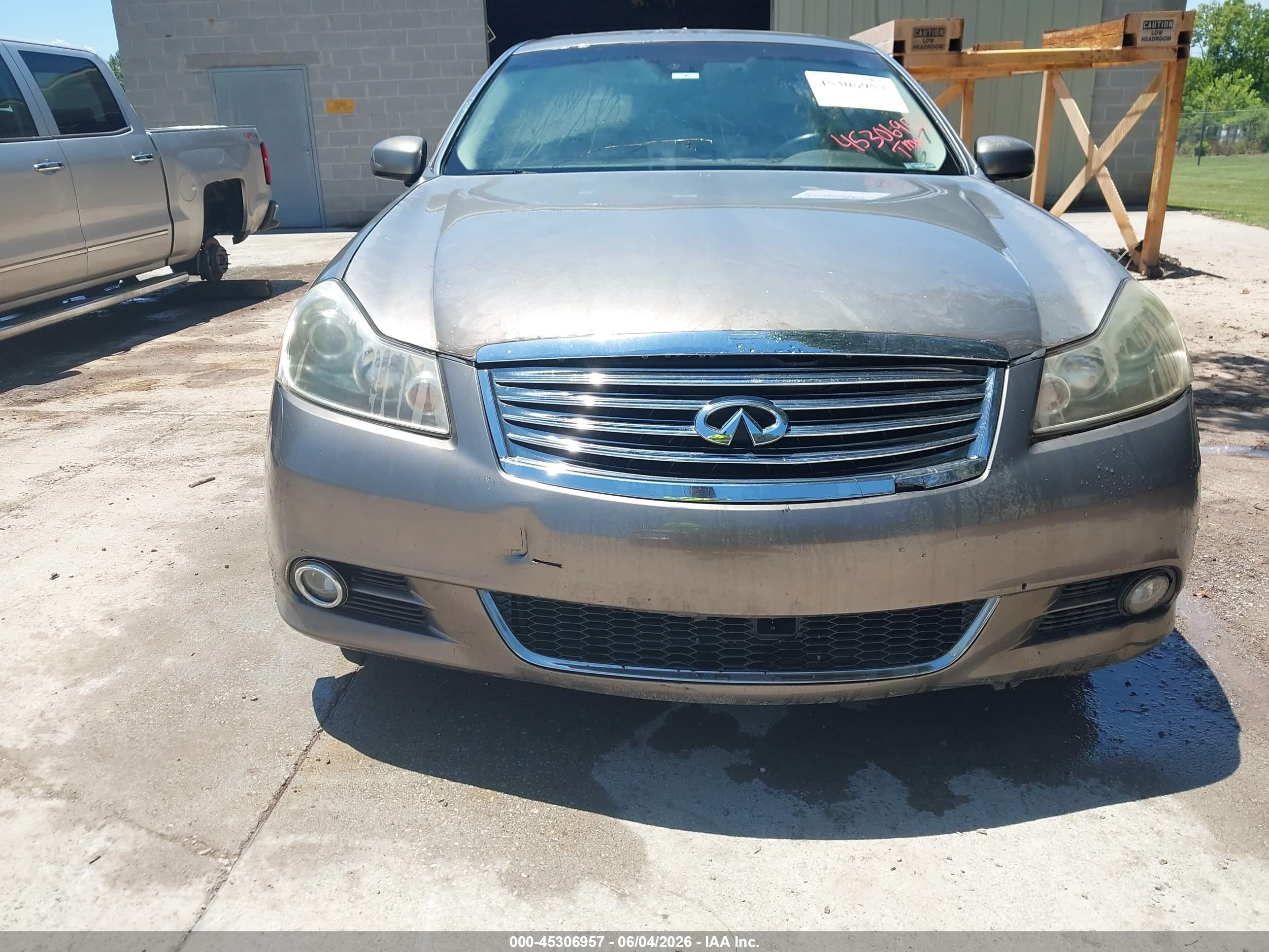 2008 Infiniti M35   Gray vin: JNKAY01E28M605017