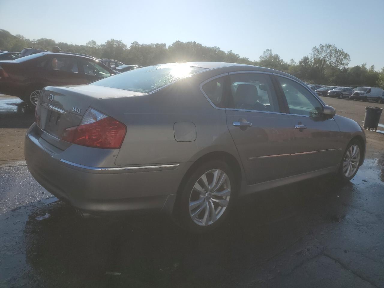 2008 Infiniti M35 Base Gray vin: JNKAY01E28M606717