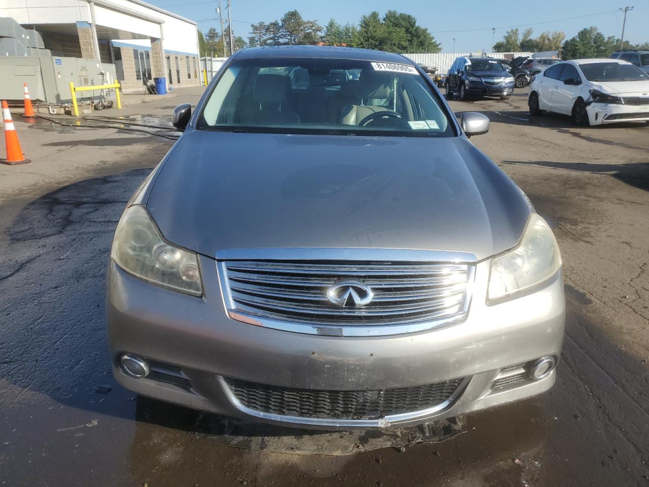 2008 Infiniti M35 Base Gray vin: JNKAY01E28M606717