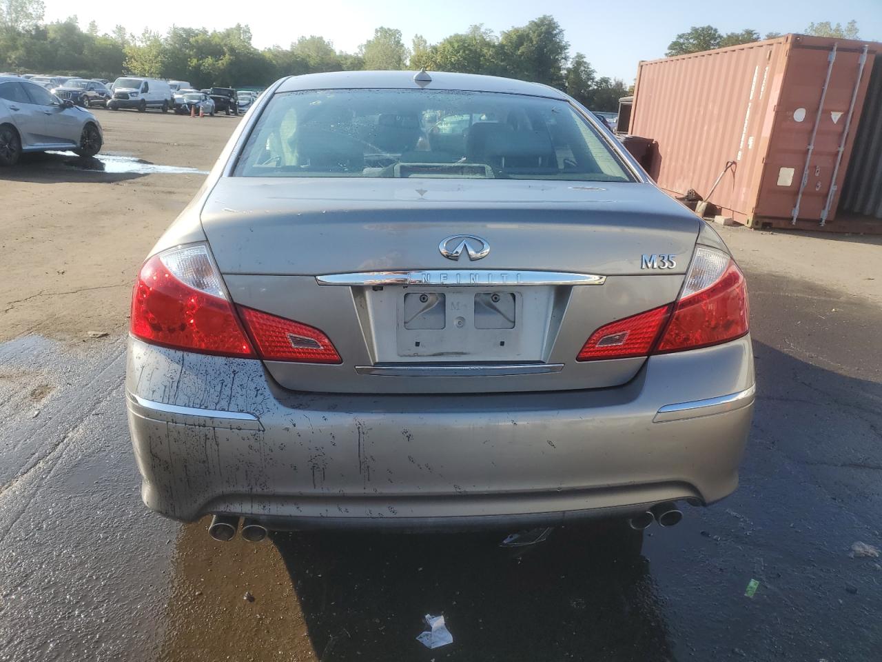 2008 Infiniti M35 Base Gray vin: JNKAY01E28M606717