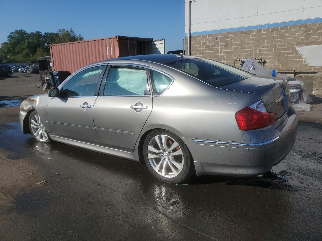 2008 Infiniti M35 Base Gray vin: JNKAY01E28M606717