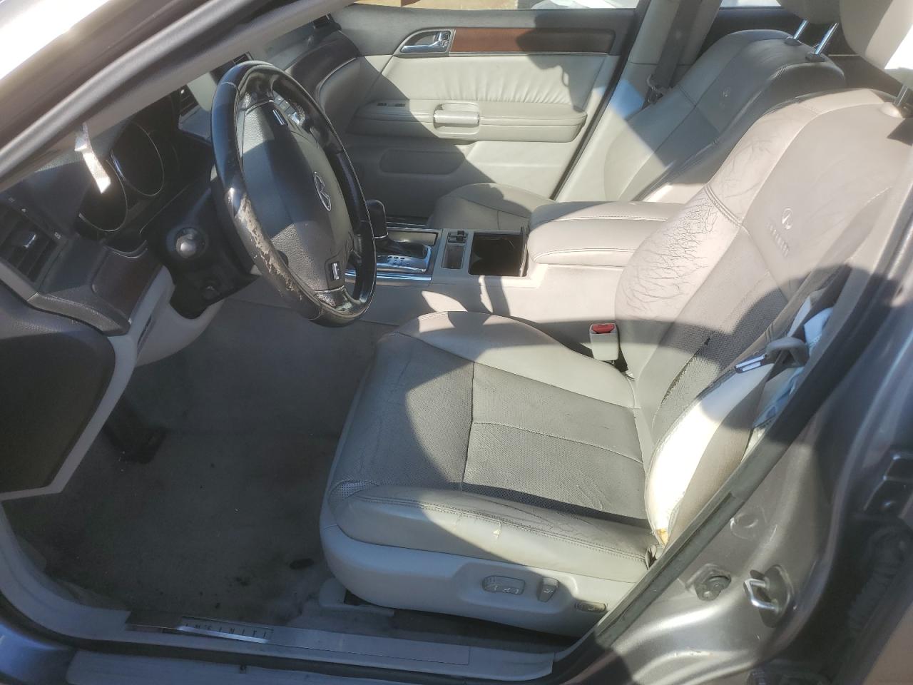 2008 Infiniti M35 Base Gray vin: JNKAY01E28M606717