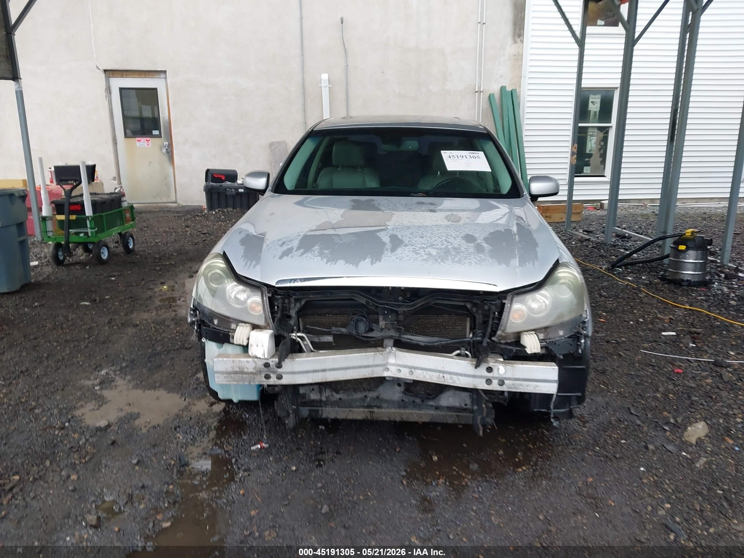 2008 Infiniti M35   Серебряный vin: JNKAY01E28M607625