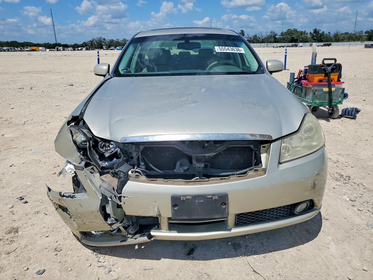 2006 Infiniti M35 Base Бежевый vin: JNKAY01E36M110371