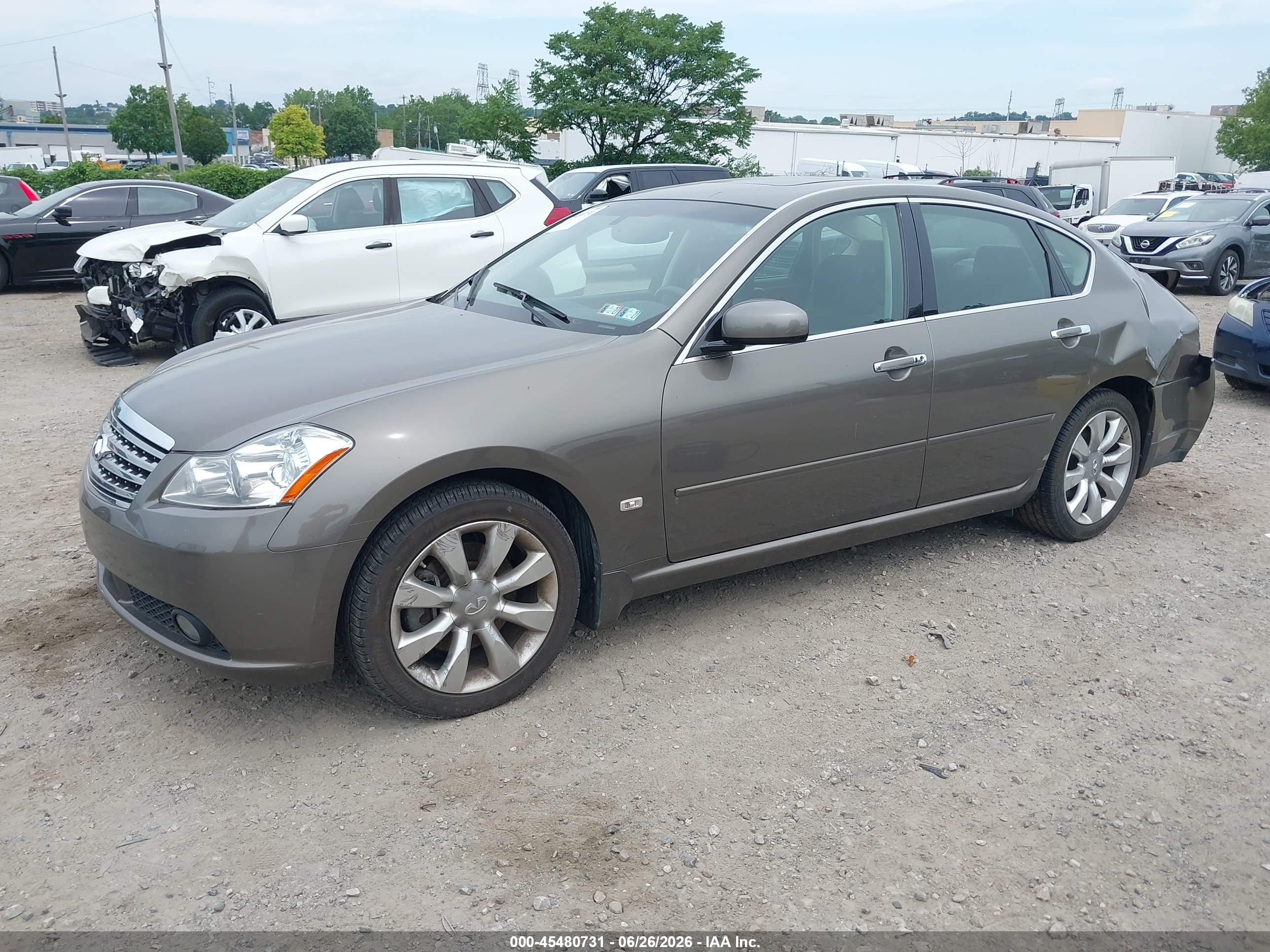 2006 Infiniti M35   Gray vin: JNKAY01E36M111570
