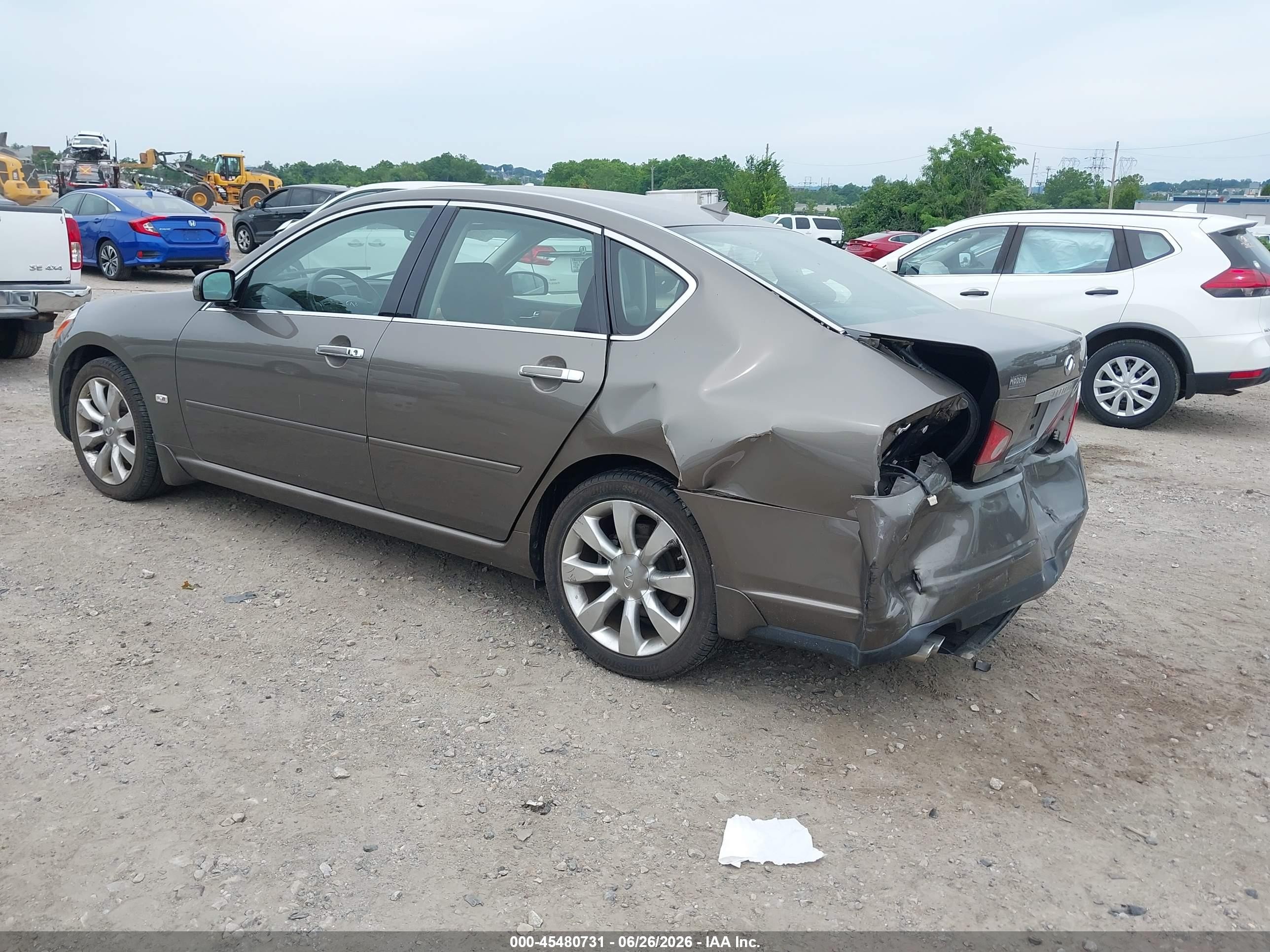 2006 Infiniti M35   Gray vin: JNKAY01E36M111570