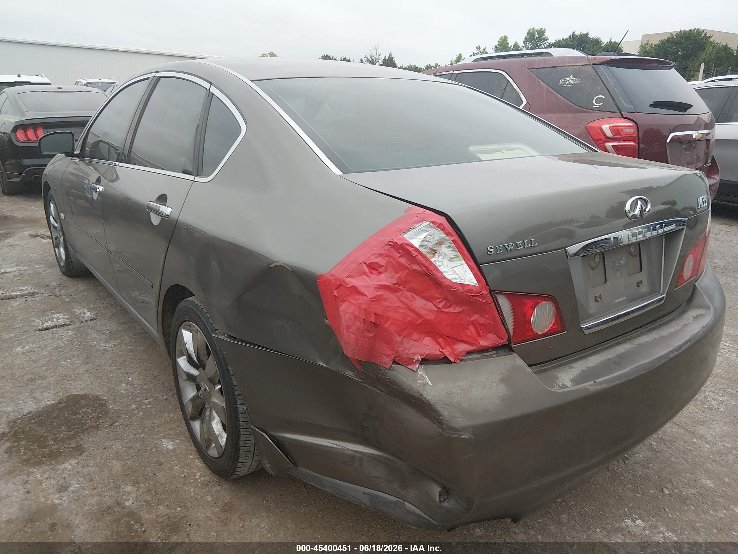 2007 Infiniti M35   Tan vin: JNKAY01E37M306831