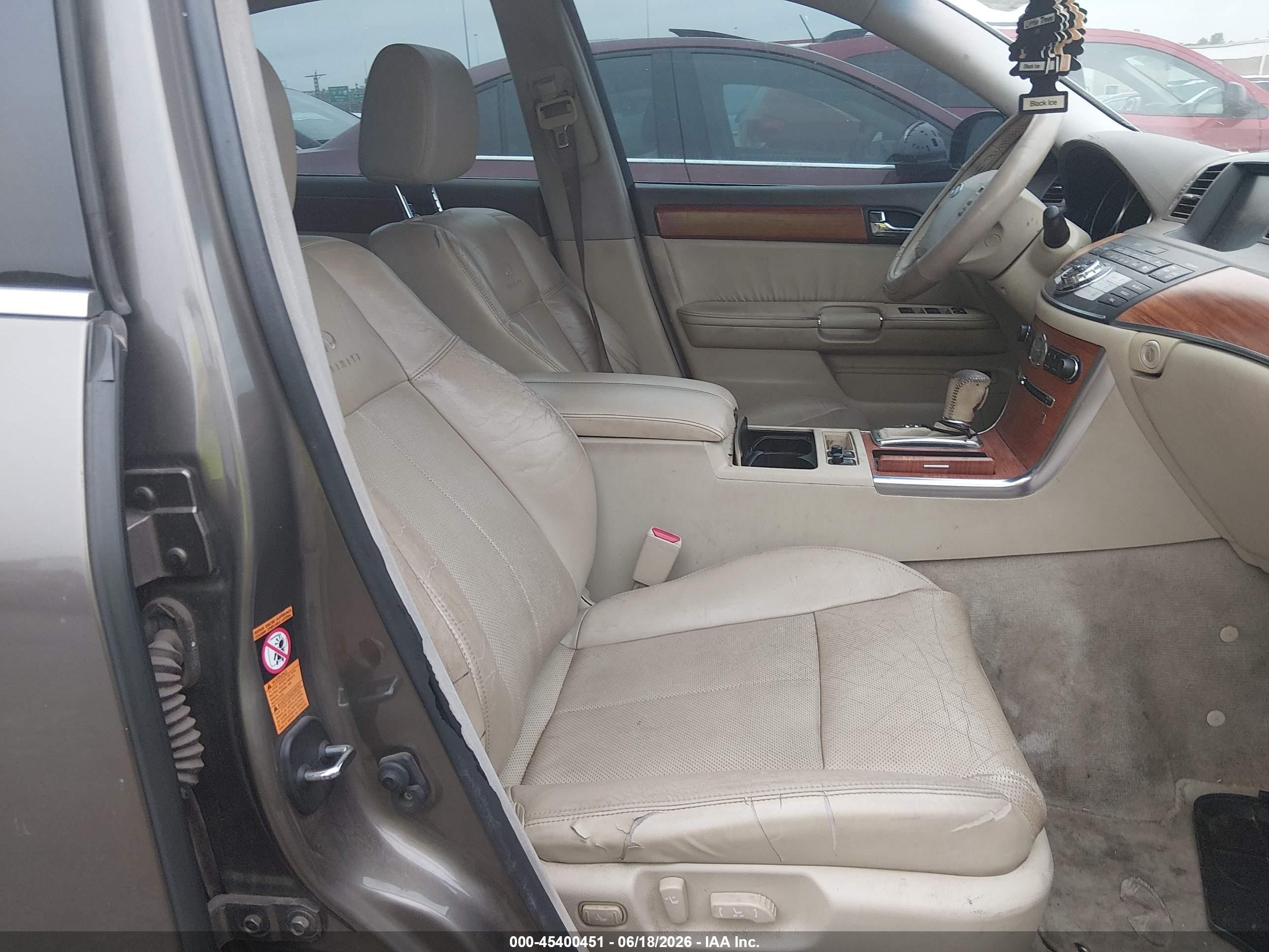 2007 Infiniti M35   Tan vin: JNKAY01E37M306831
