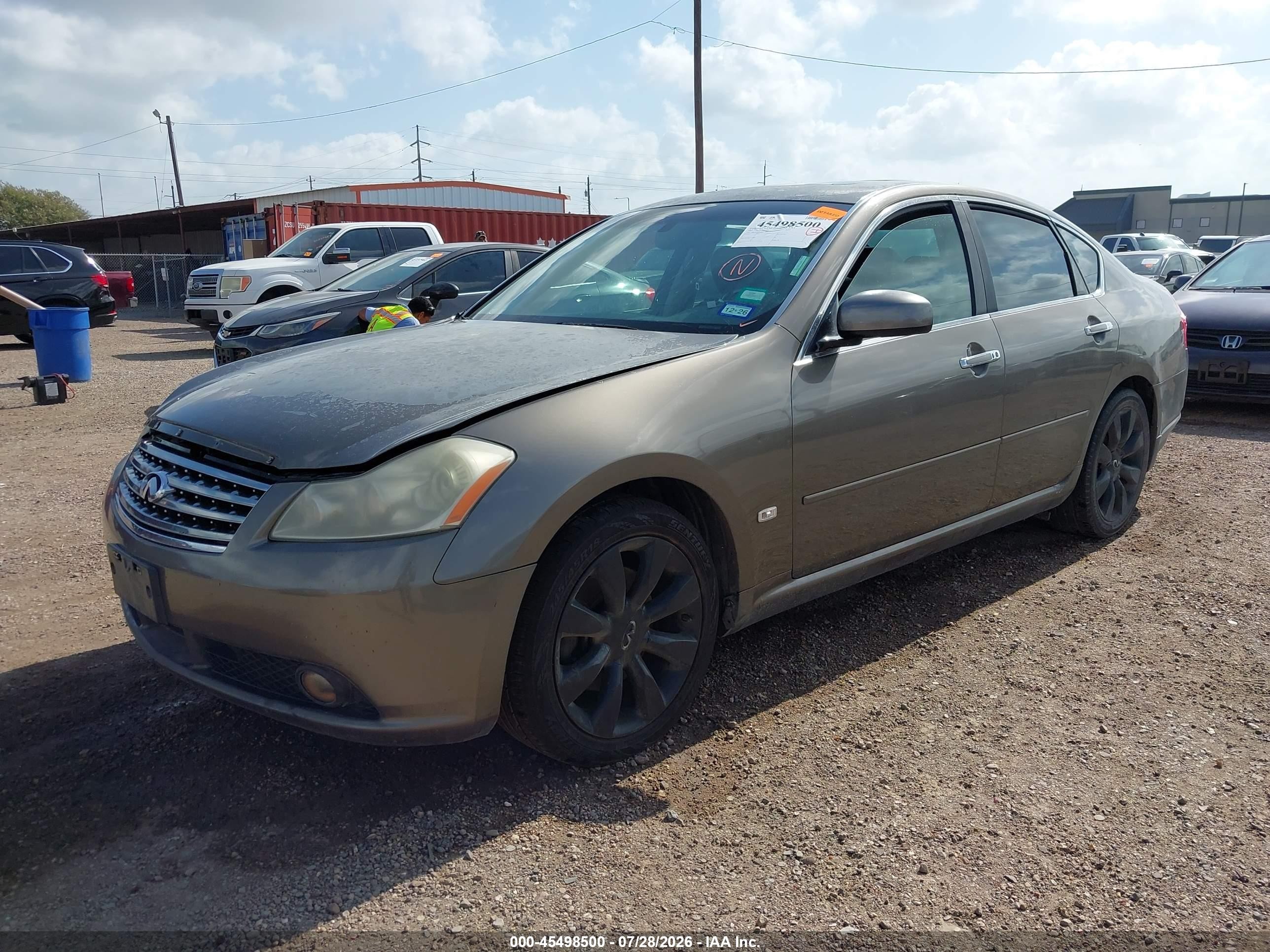 2007 Infiniti M35   Gray vin: JNKAY01E37M309809