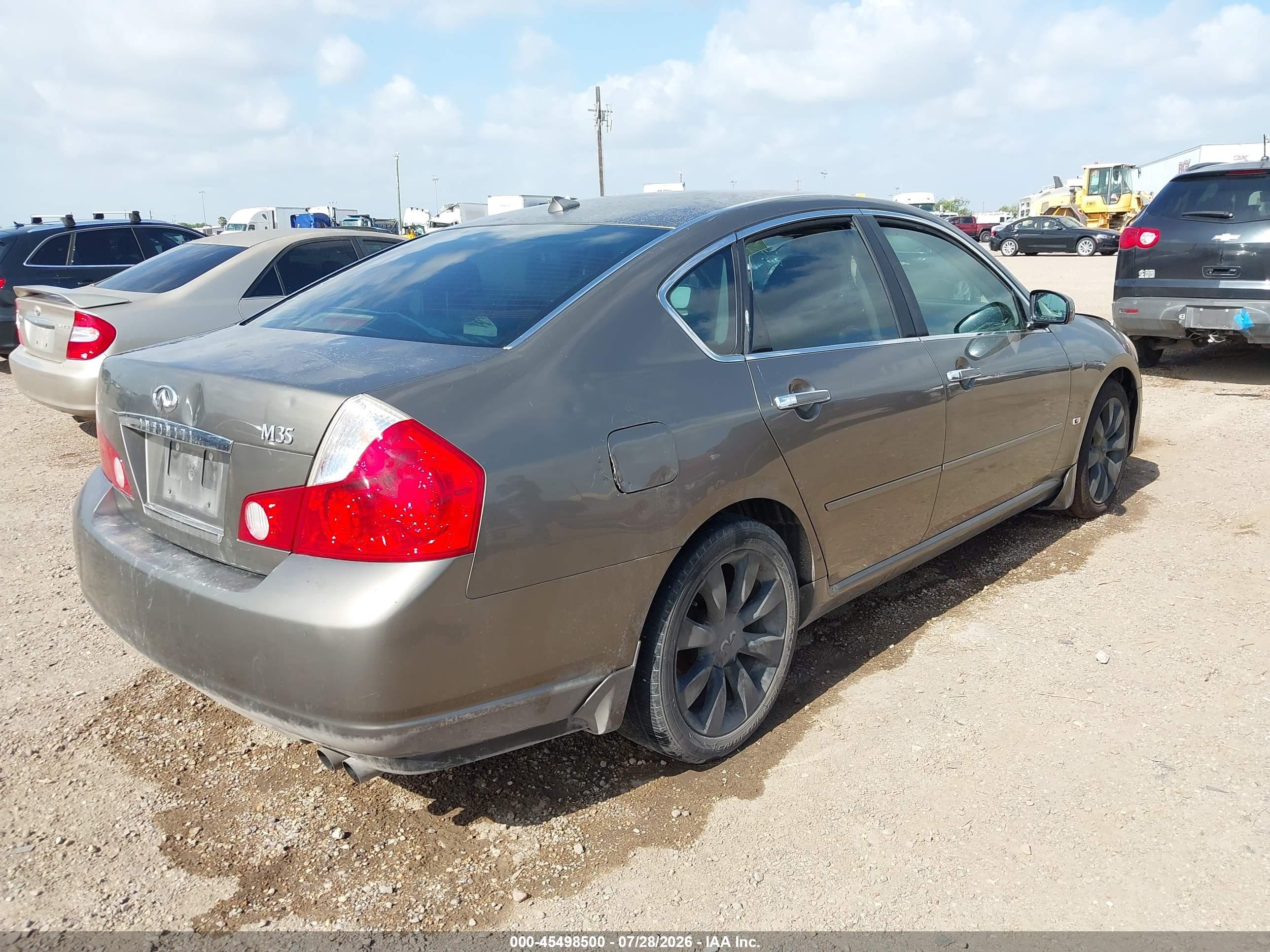 2007 Infiniti M35   Gray vin: JNKAY01E37M309809