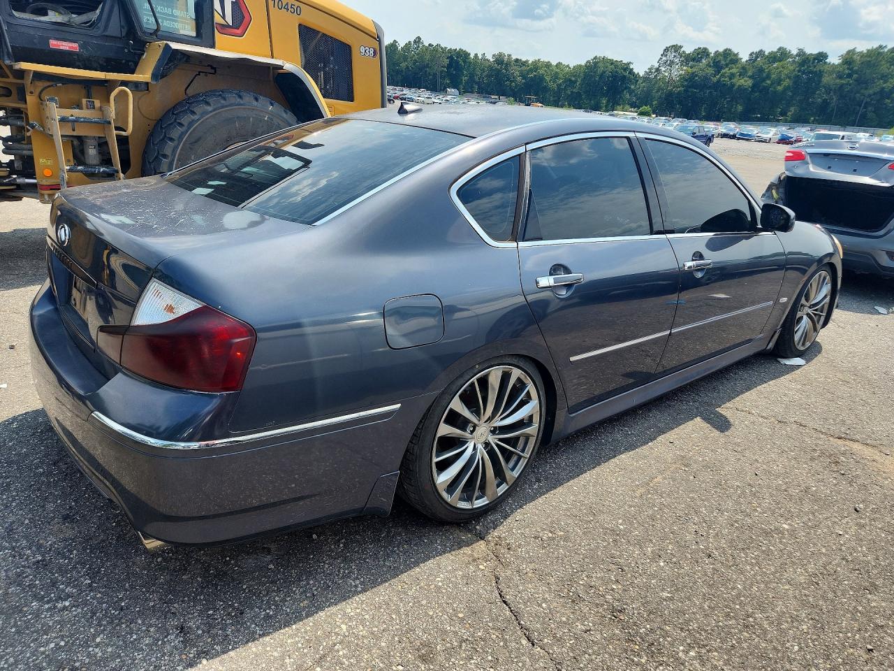 2008 Infiniti M35 Base Gray vin: JNKAY01E38M601686