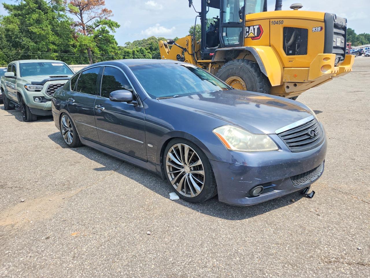2008 Infiniti M35 Base Gray vin: JNKAY01E38M601686