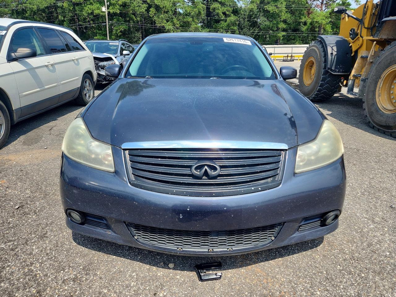 2008 Infiniti M35 Base Gray vin: JNKAY01E38M601686