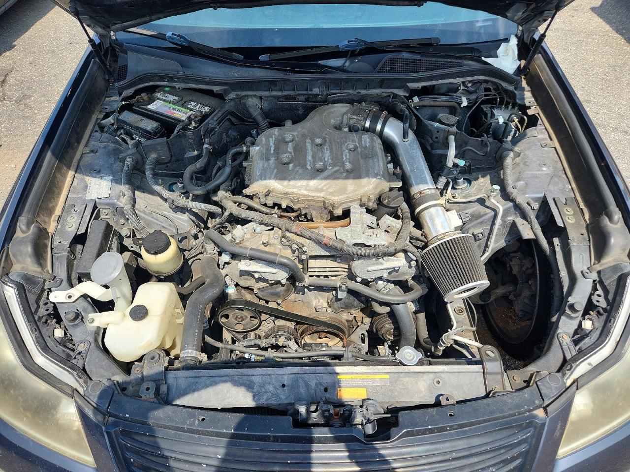 2008 Infiniti M35 Base Gray vin: JNKAY01E38M601686