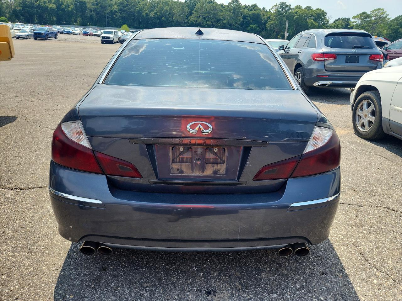 2008 Infiniti M35 Base Gray vin: JNKAY01E38M601686
