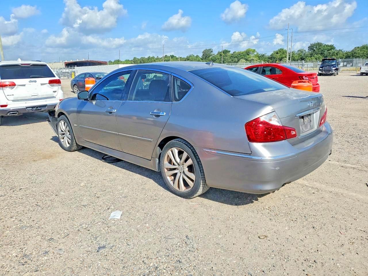 2008 Infiniti M35 Base Gray vin: JNKAY01E38M601820