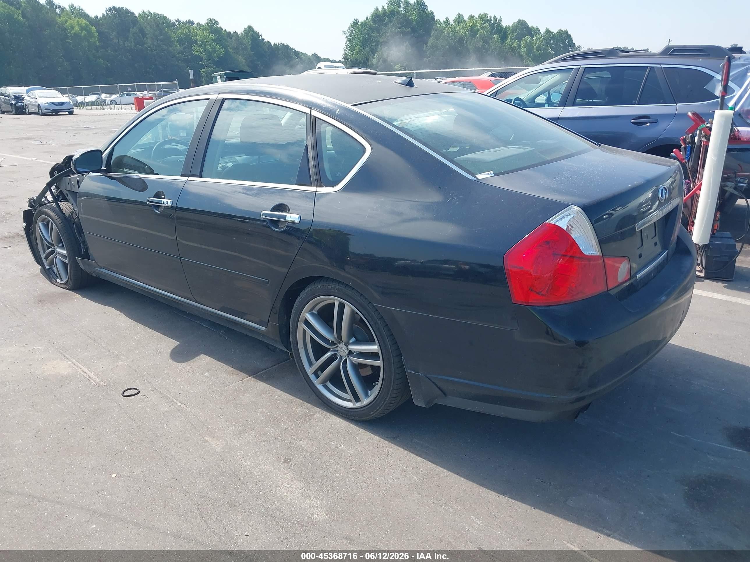 2006 Infiniti M35 Sport Black vin: JNKAY01E46M104725
