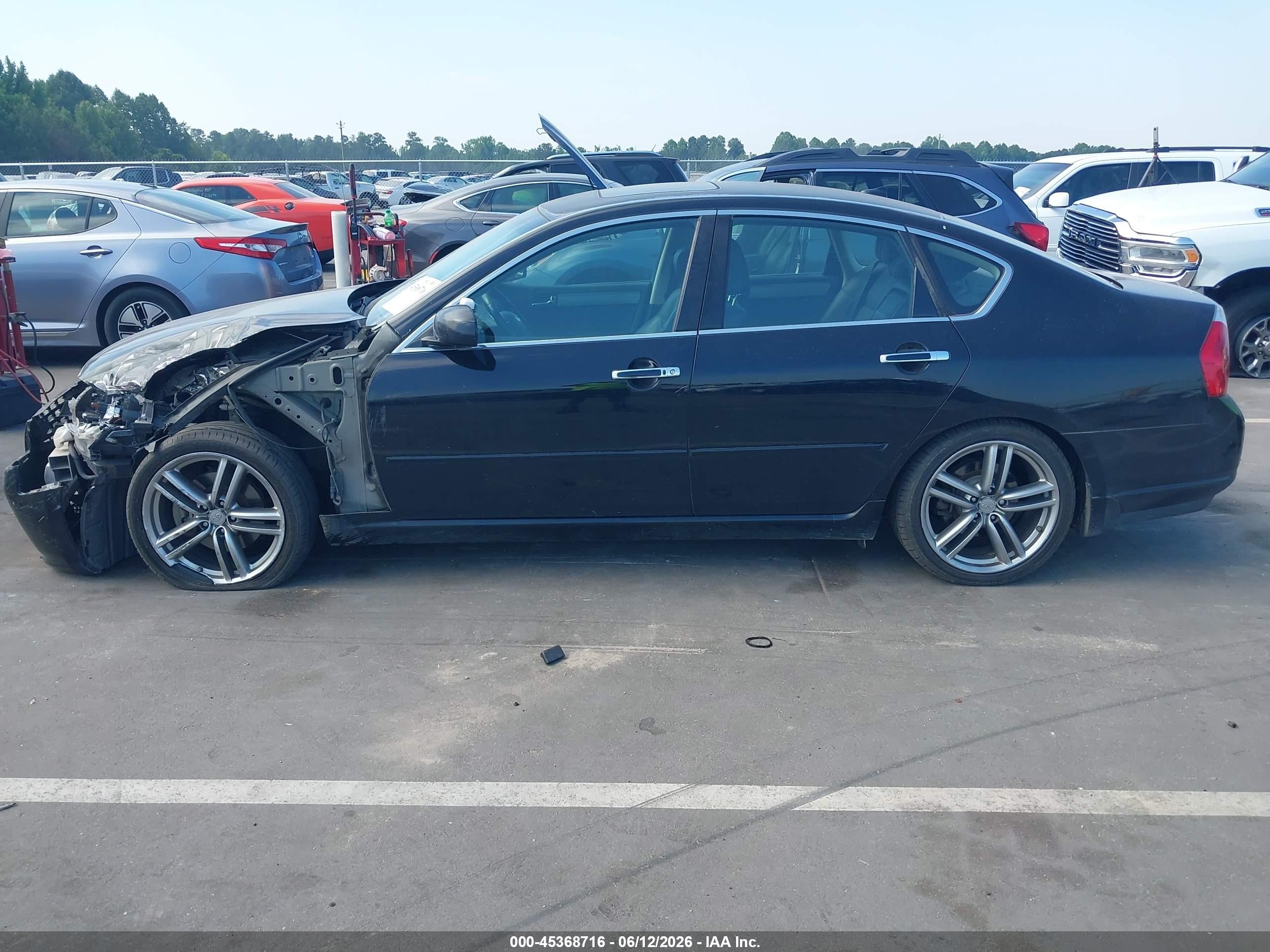 2006 Infiniti M35 Sport Black vin: JNKAY01E46M104725
