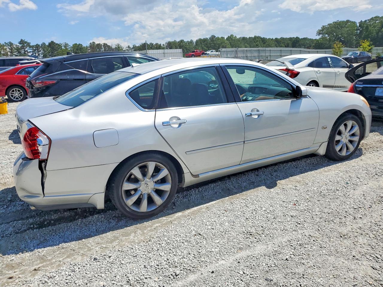 2006 Infiniti M35 Base Silver vin: JNKAY01E46M106863